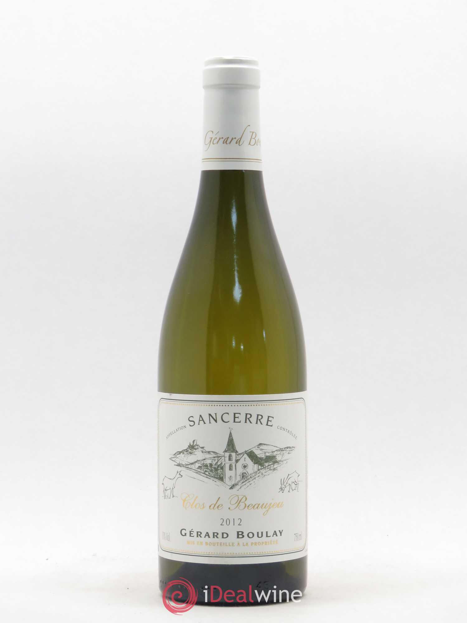 Sancerre Clos de Beaujeu Gérard Boulay 2012 - Posten von 1 Flasche - 0
