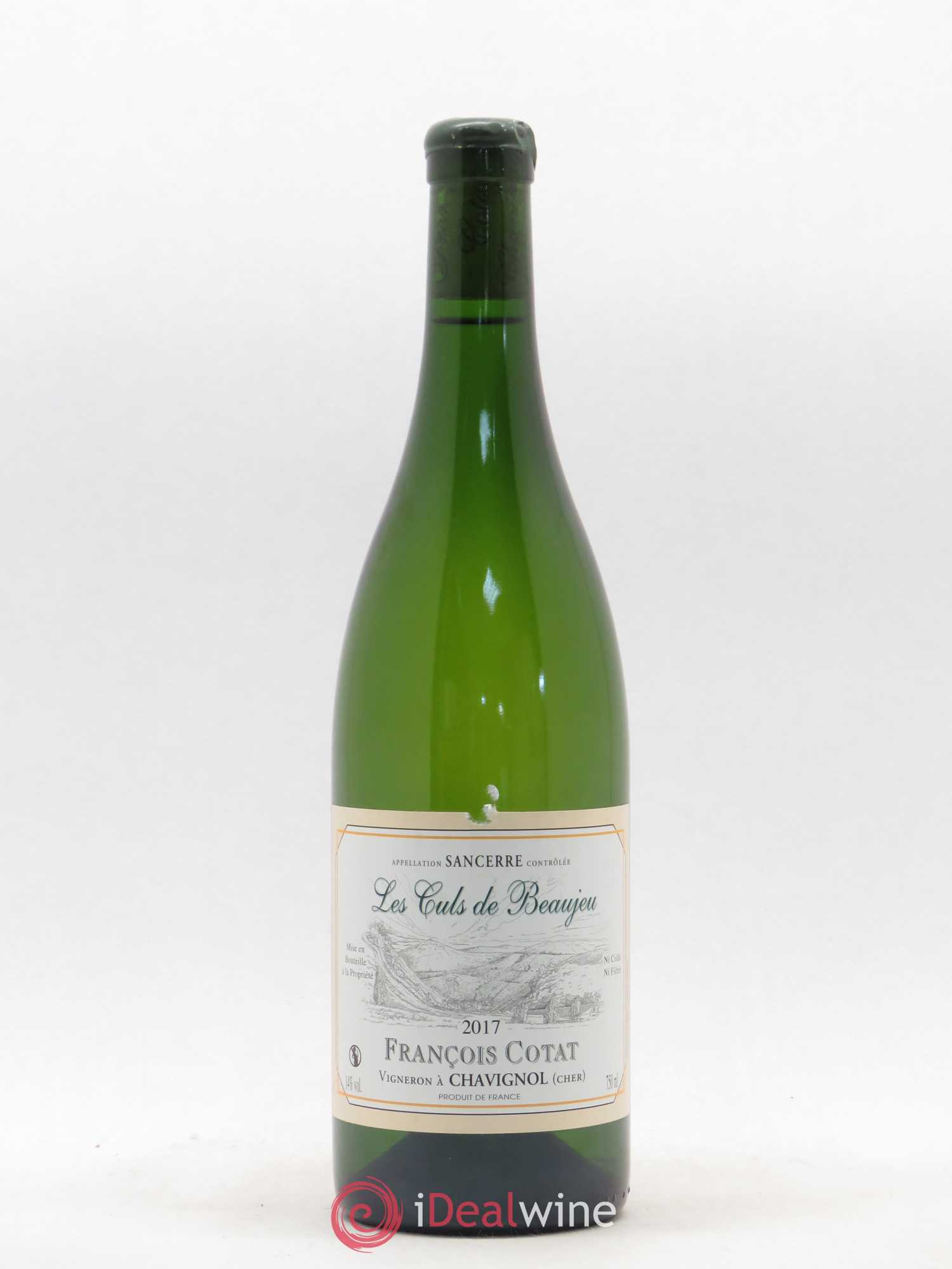 Sancerre Les Culs de Beaujeu François Cotat 2017 - Lot de 1 bouteille - 0