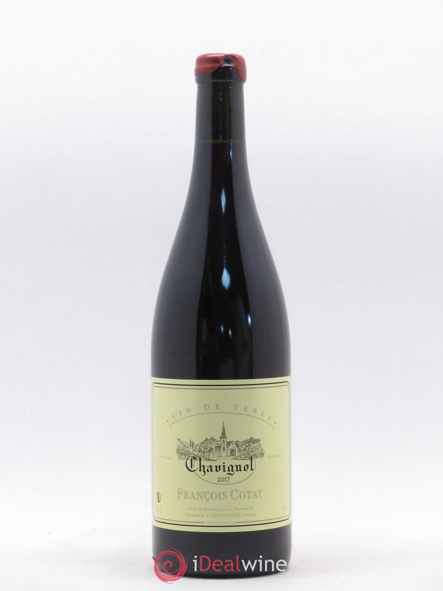 Vin de table - Chavignol François Cotat 2017 - Lot de 1 bouteille - 0