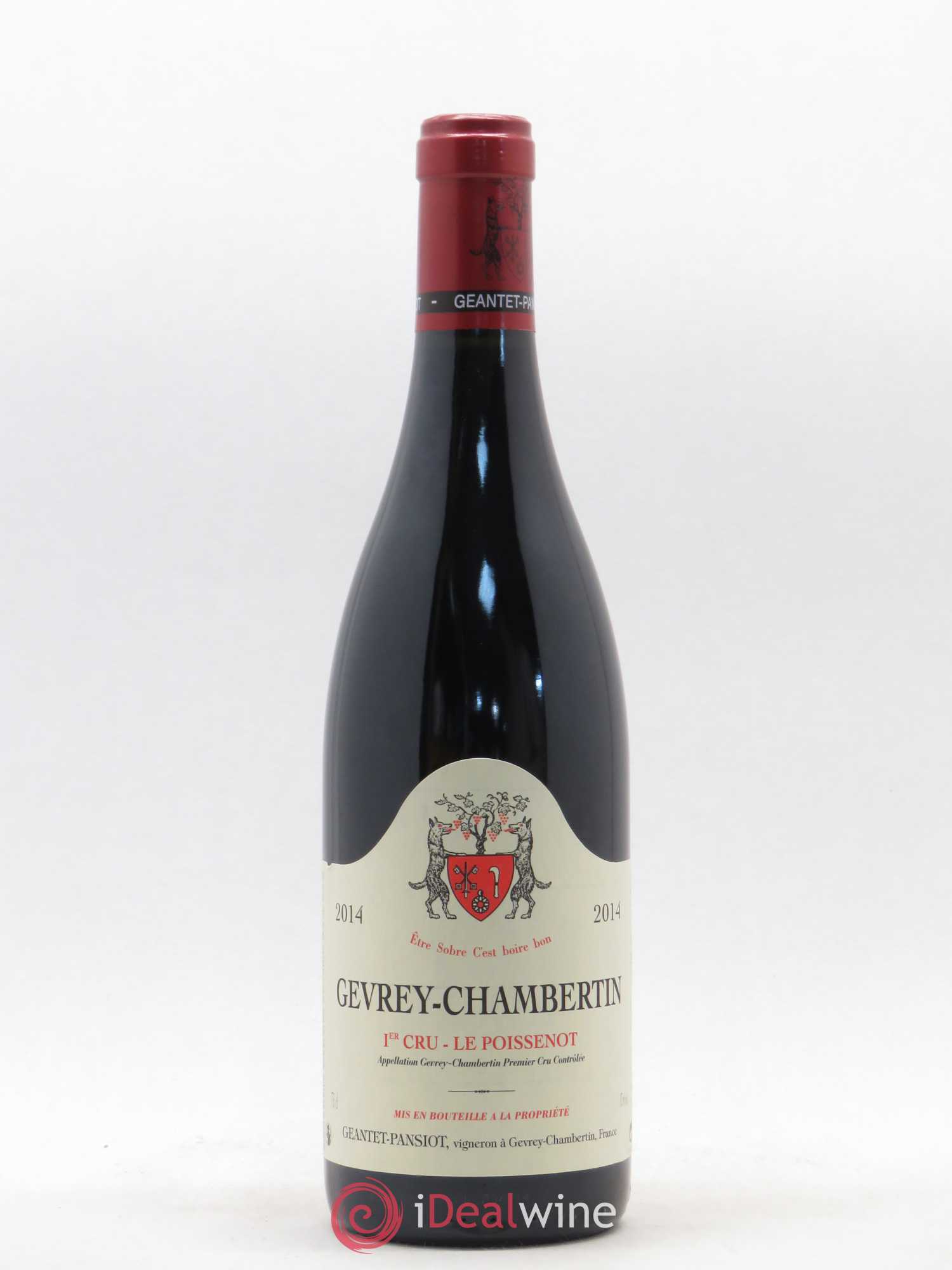 Gevrey-Chambertin 1er Cru Le Poissenot Geantet-Pansiot 2014 - Lot de 1 bouteille - 0