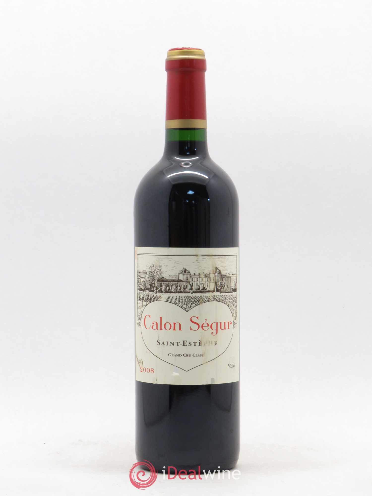Château Calon Ségur 3ème Grand Cru Classé 2008 - Lot de 1 bouteille - 0