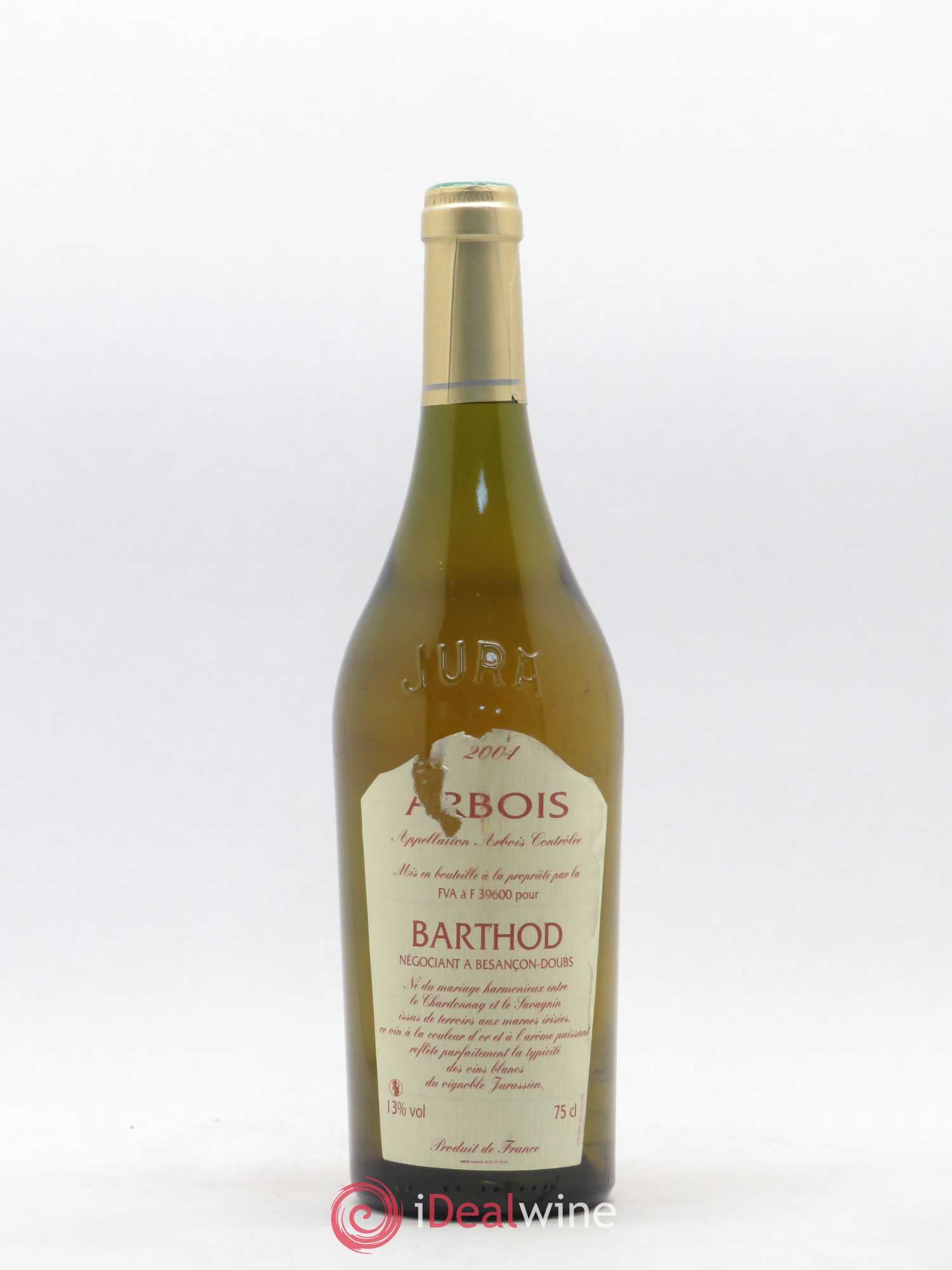 Arbois Barthod (sans prix de réserve) 2004 - Posten von 1 Flasche - 0