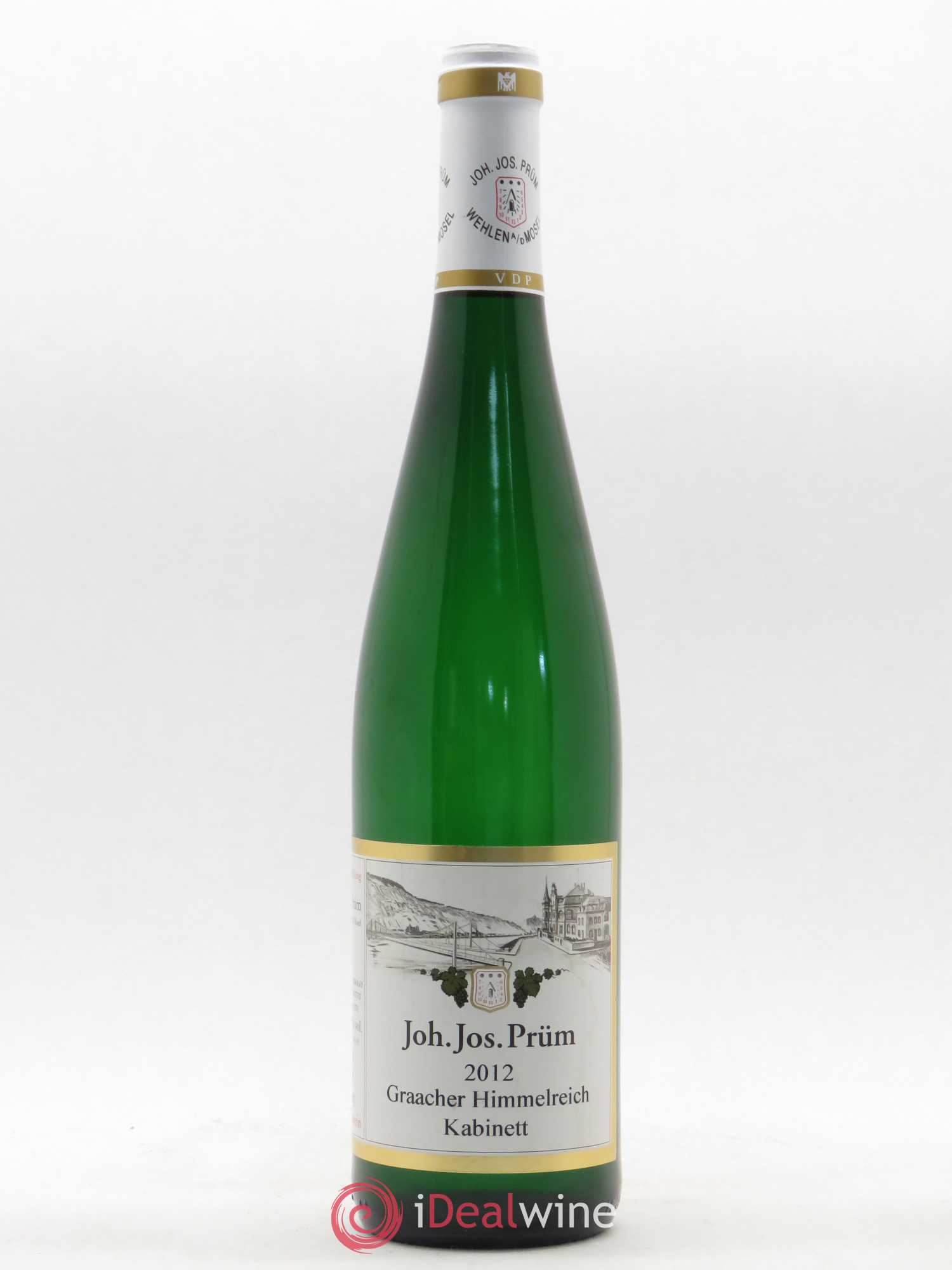 Riesling Joh. Jos. Prum Graacher Himmelreich Kabinett 2012 - Lot de 1 bouteille - 0