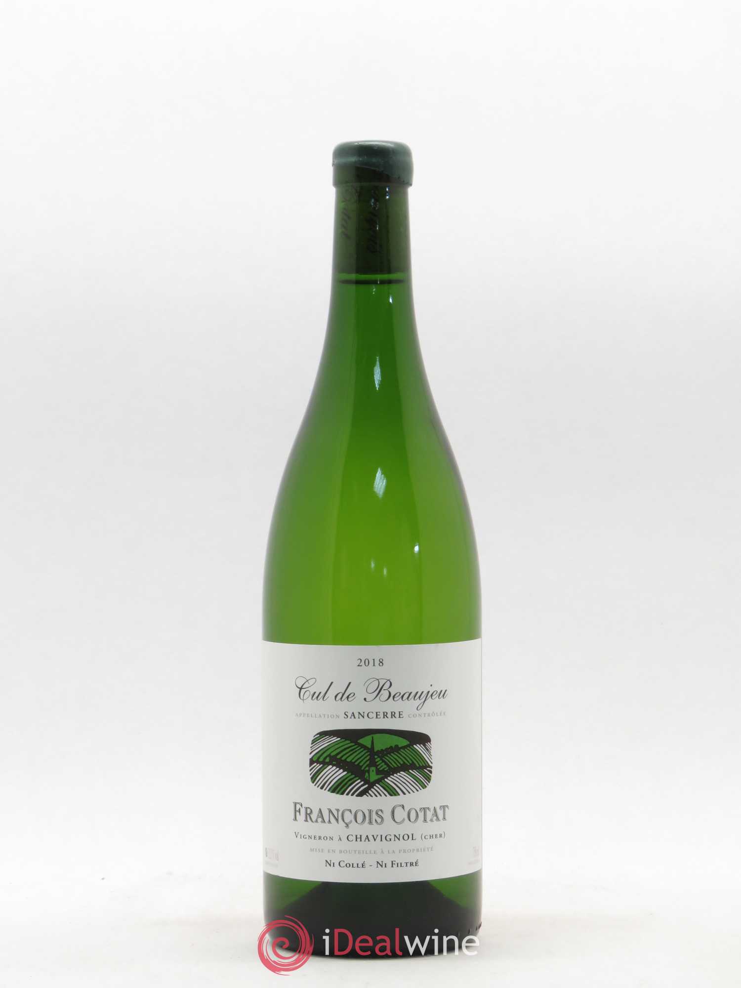 Sancerre Les Culs de Beaujeu François Cotat 2018 - Lot de 1 bouteille - 0