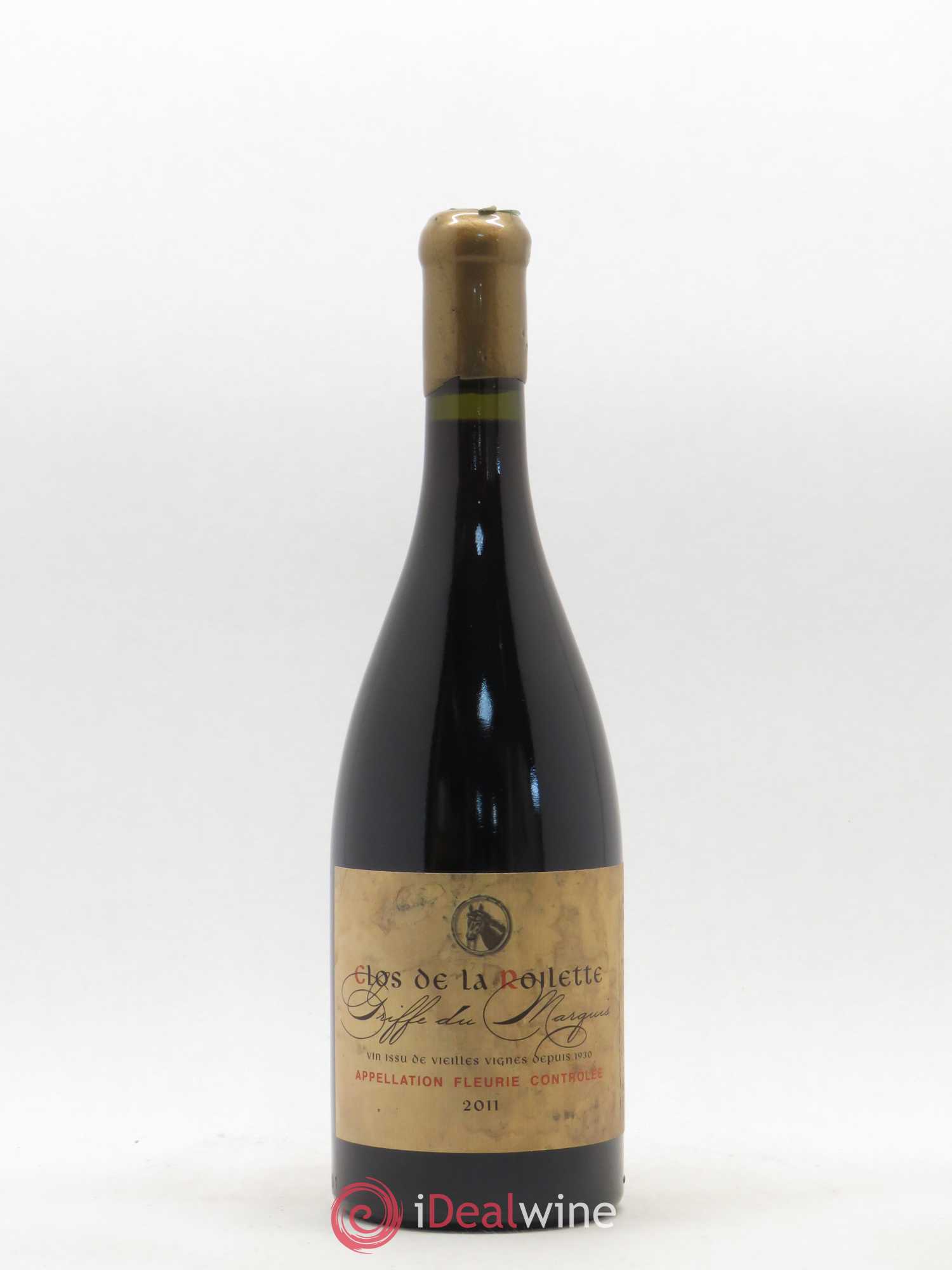 Fleurie Griffe du Marquis Clos de la Roilette 2011 - Lot de 1 bouteille - 0