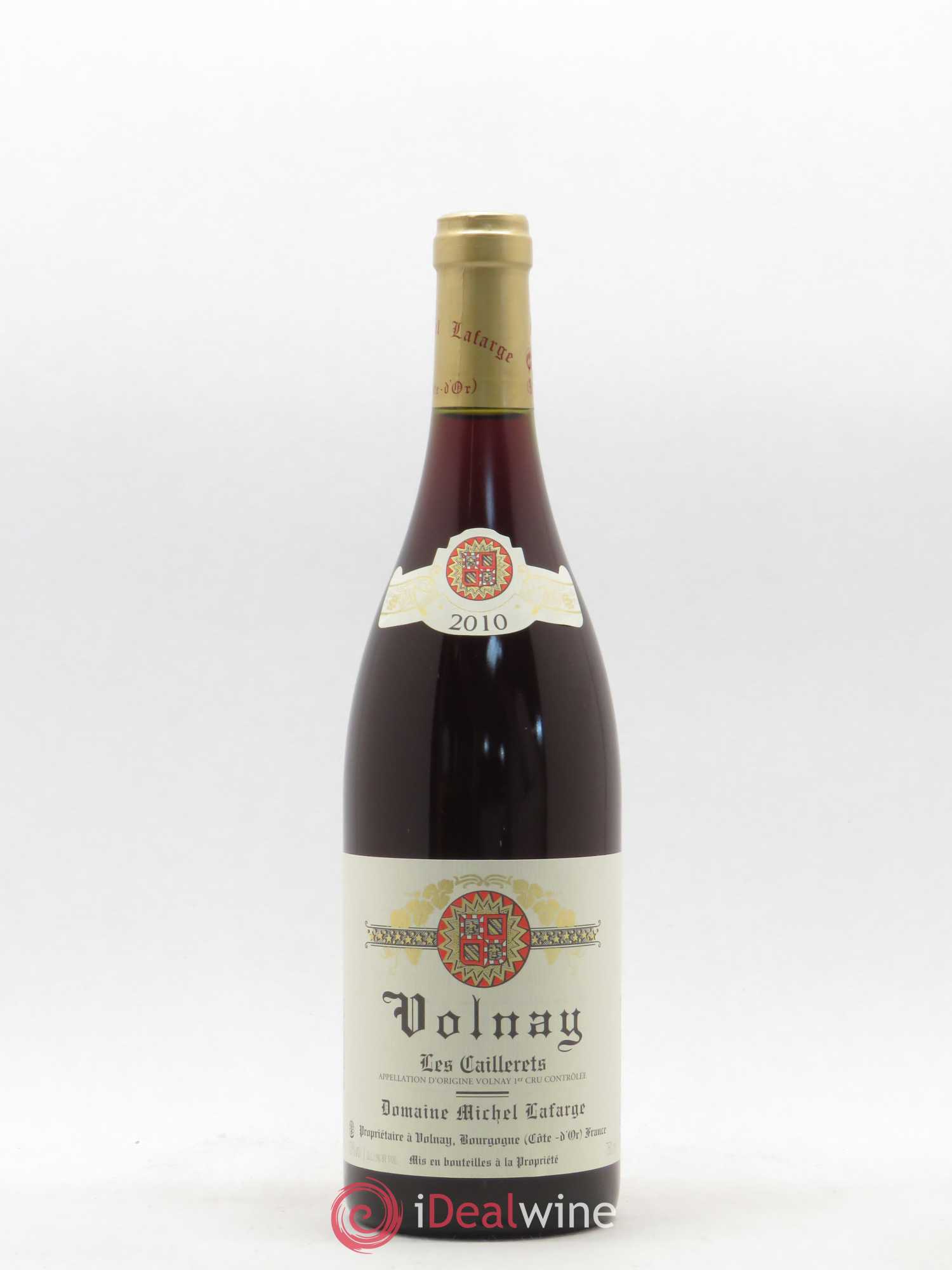 Volnay 1er Cru Les Caillerets Lafarge (Domaine) 2010 - Lot de 1 bouteille - 0