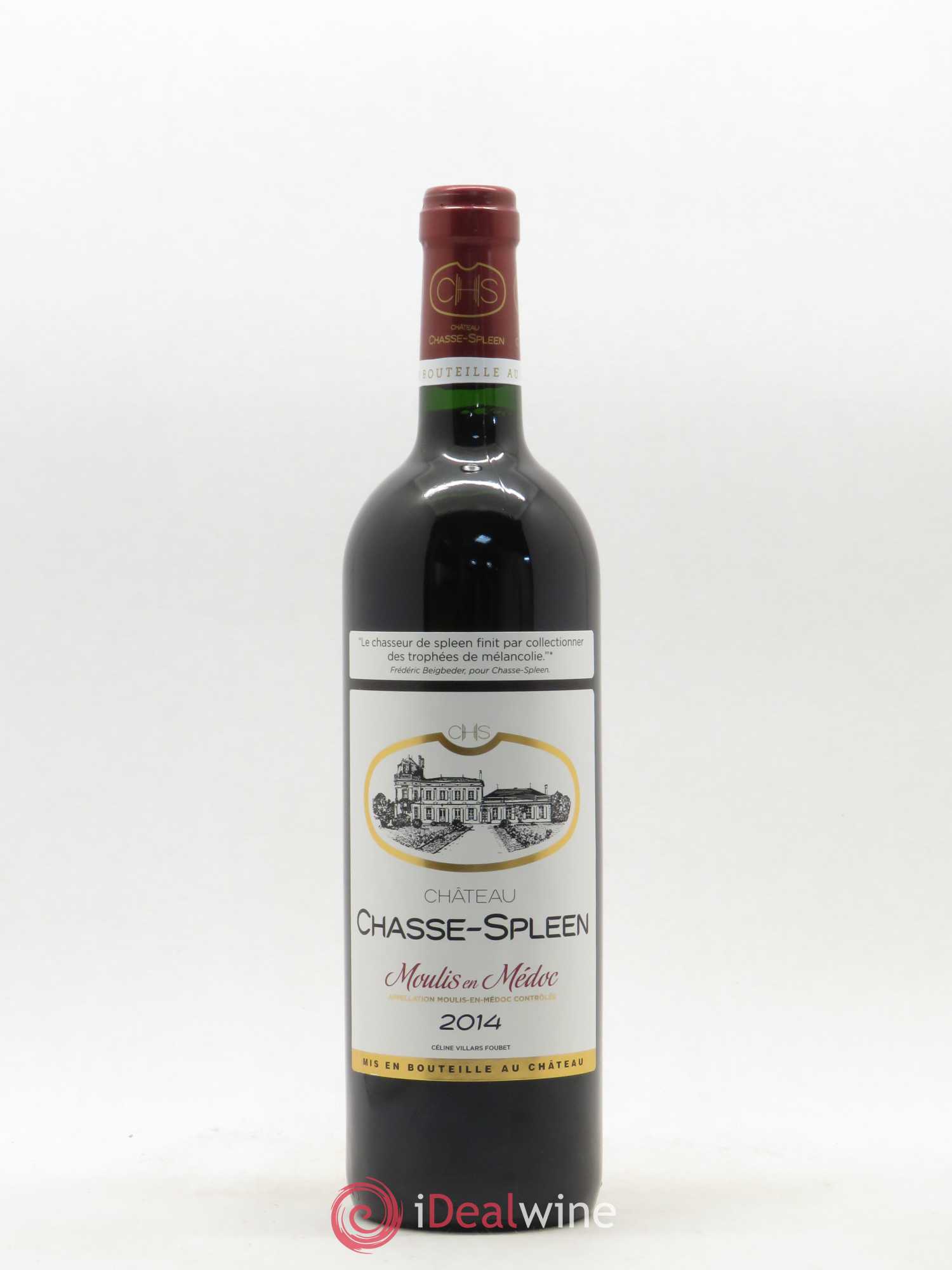 Château Chasse Spleen 2014 - Lot de 1 bouteille - 0