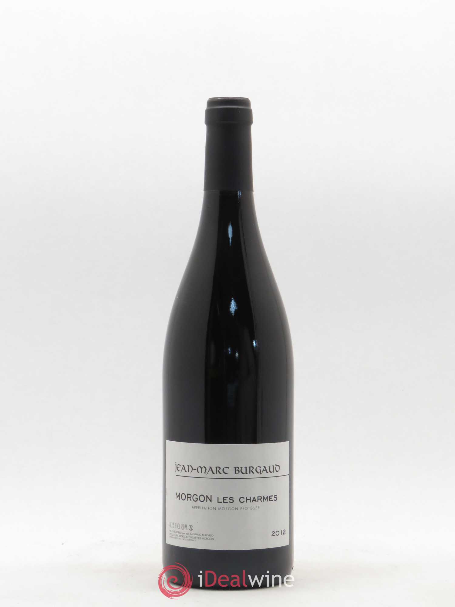 Morgon Les Charmes Jean-Marc Burgaud (Domaine) 2012 - Lot de 1 bouteille - 0