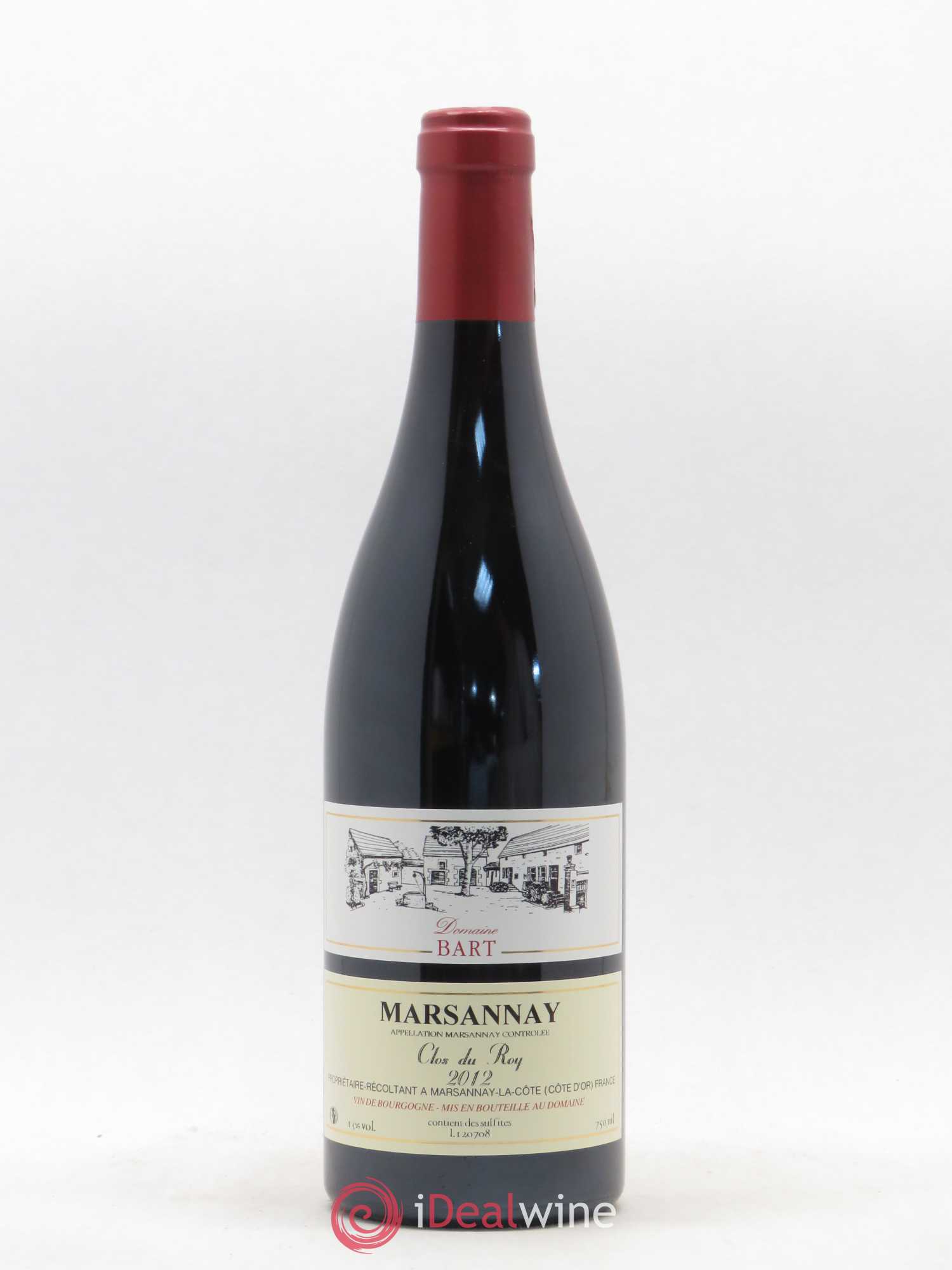 Marsannay Clos Du Roy Domaine Bart 2012 - Lot de 1 bouteille - 0