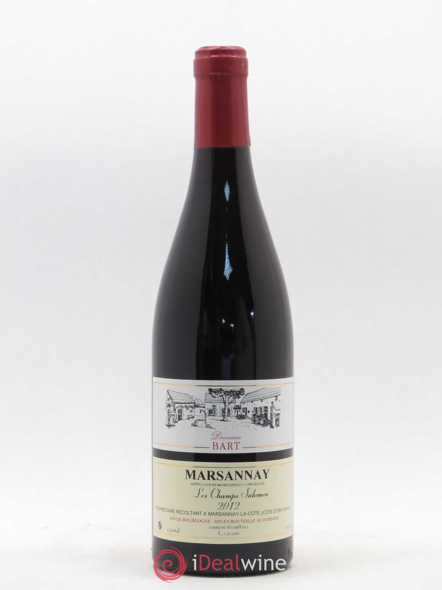 Marsannay Au Champ Salomon Bart (Domaine) 2012 - Lot de 1 bouteille - 0