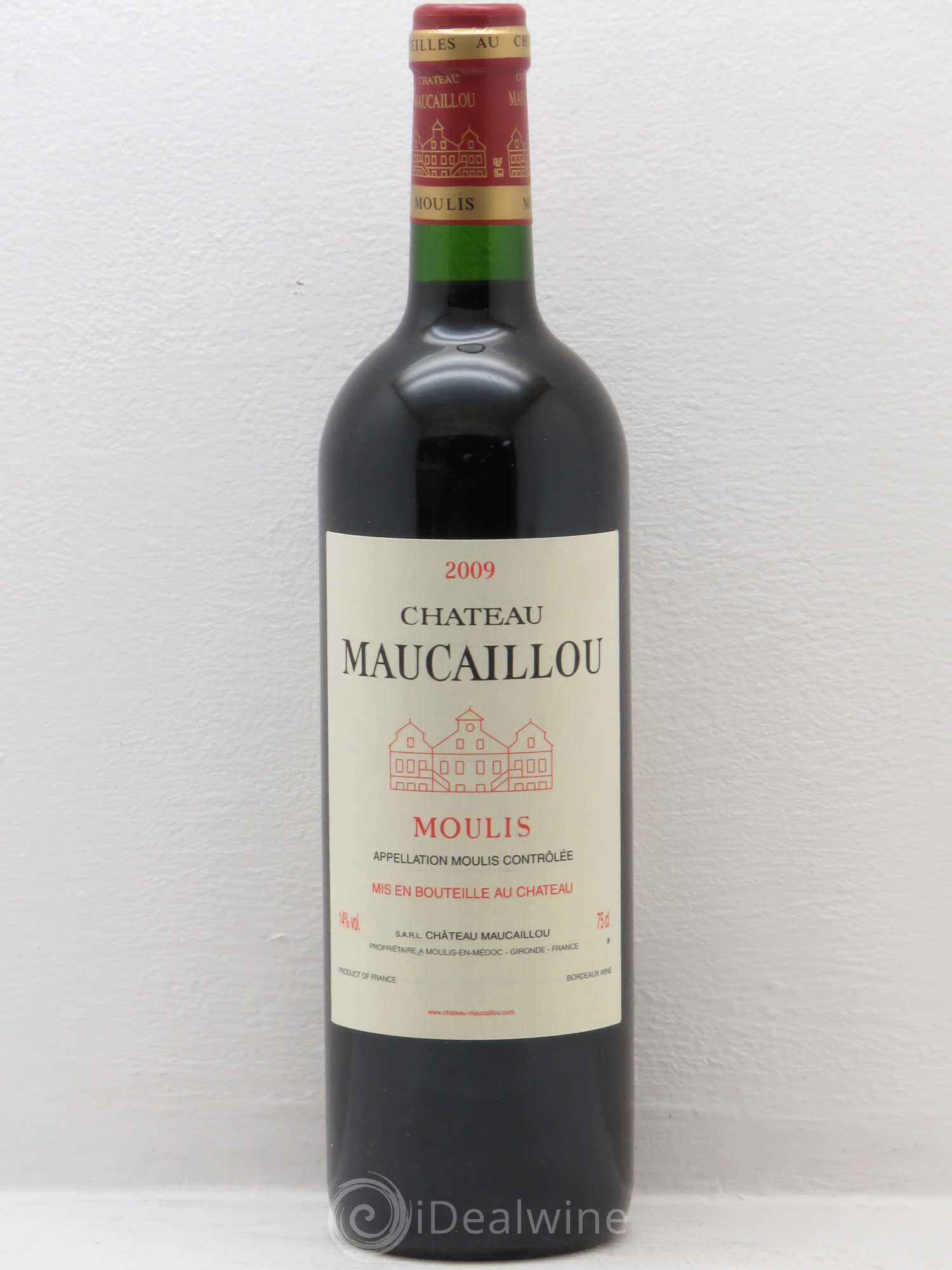 Château Maucaillou 2009 - Lot de 1 bouteille - 0