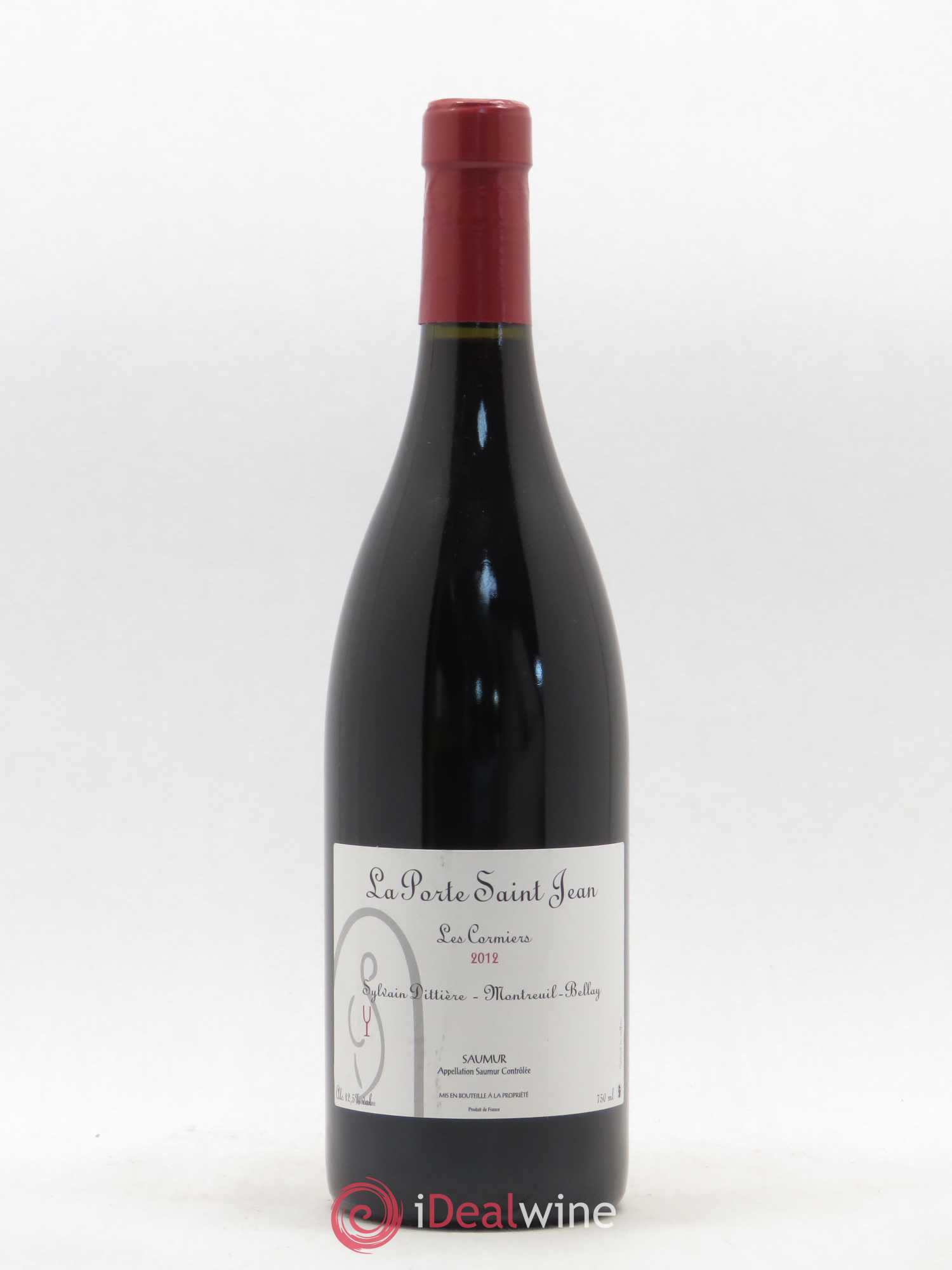 Saumur Les Cormiers La Porte Saint Jean 2012 - Lot de 1 bouteille - 0
