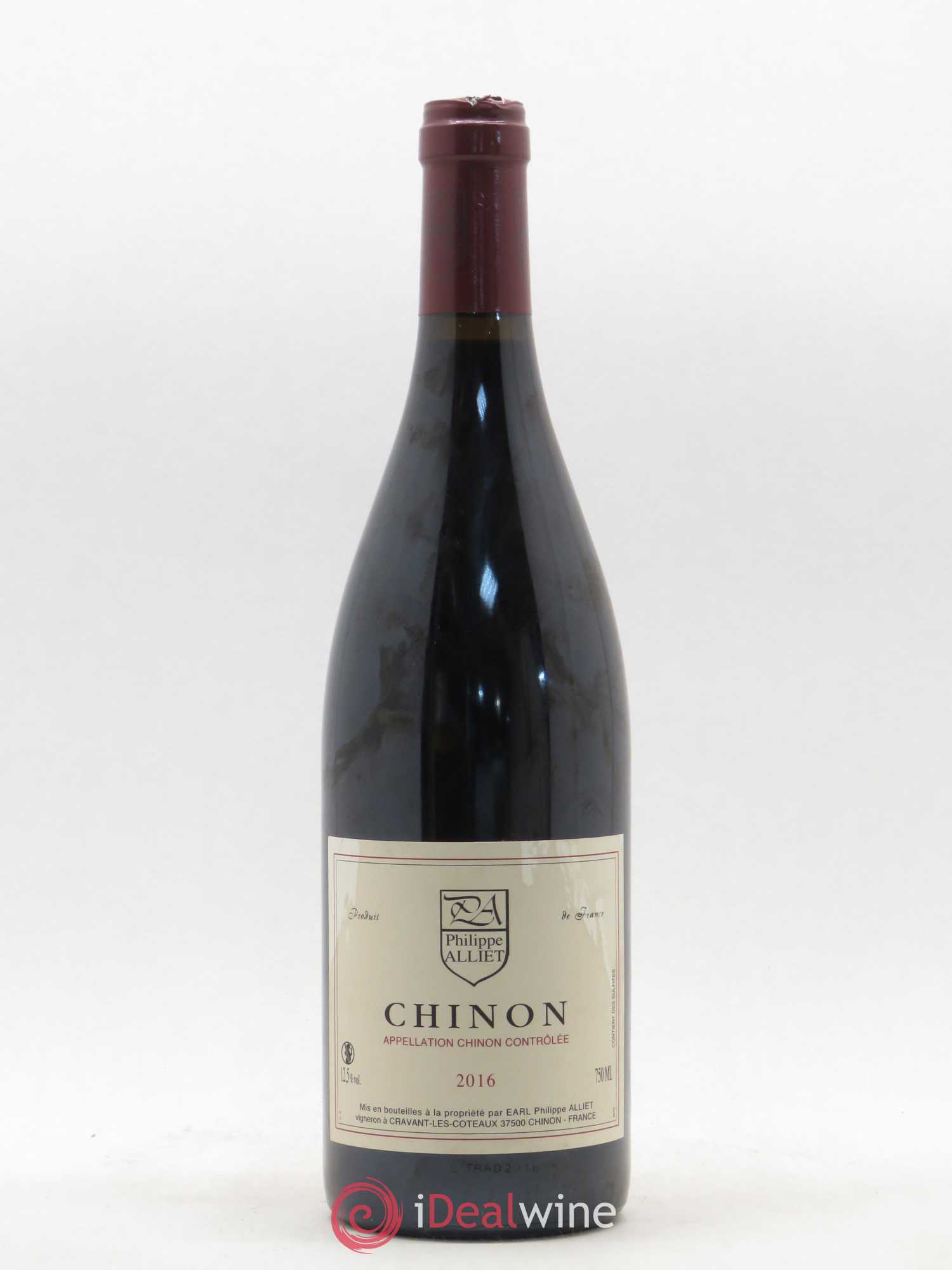 Chinon Philippe Alliet 2016 - Lot de 1 bouteille - 0