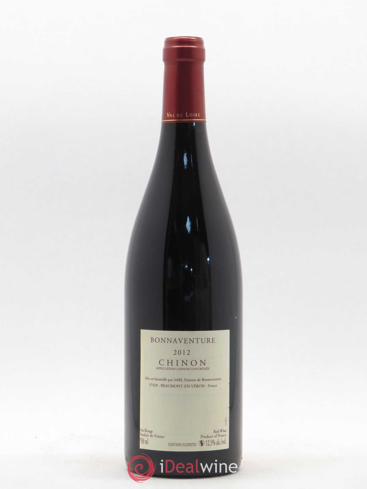 Chinon Bonnaventure Château de Coulaine (sans prix de réserve) 2012 - Posten von 1 Flasche - 1