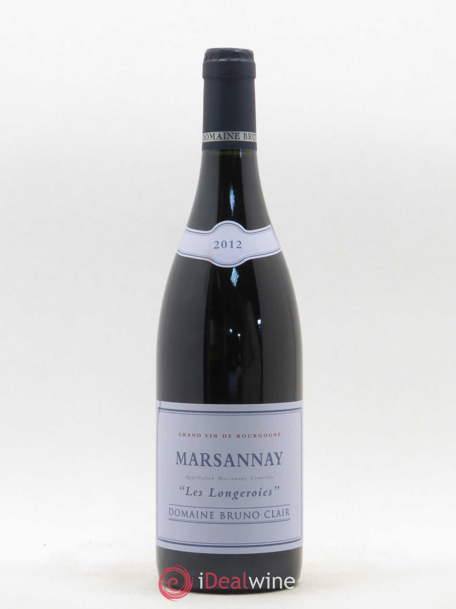 Marsannay Les Longeroies Bruno Clair (Domaine) 2012 - Posten von 1 Flasche - 0