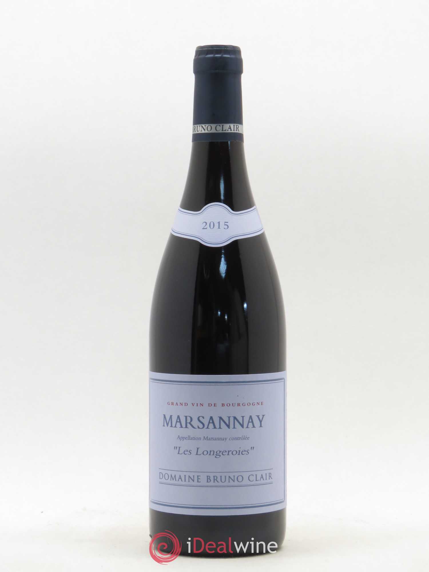 Marsannay Les Longeroies Bruno Clair (Domaine) 2015 - Lot de 1 bouteille - 0