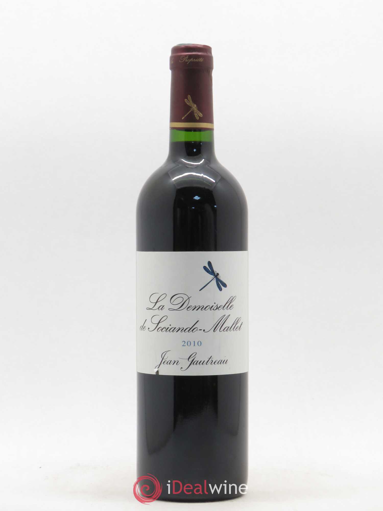 Demoiselle de Sociando Mallet Second Vin 2010 - Lot de 1 bouteille - 0