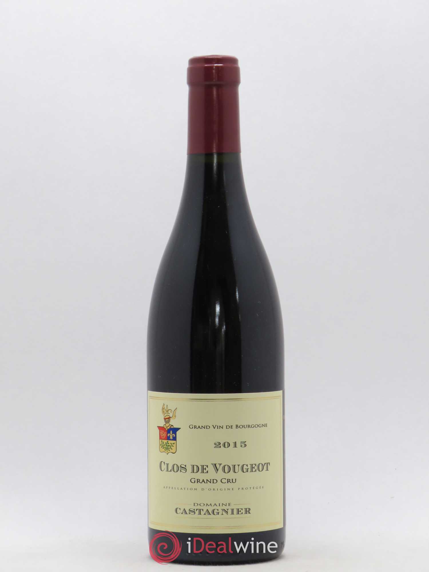 Clos de Vougeot Grand Cru Castagnier 2015 - Lot de 1 bouteille - 0