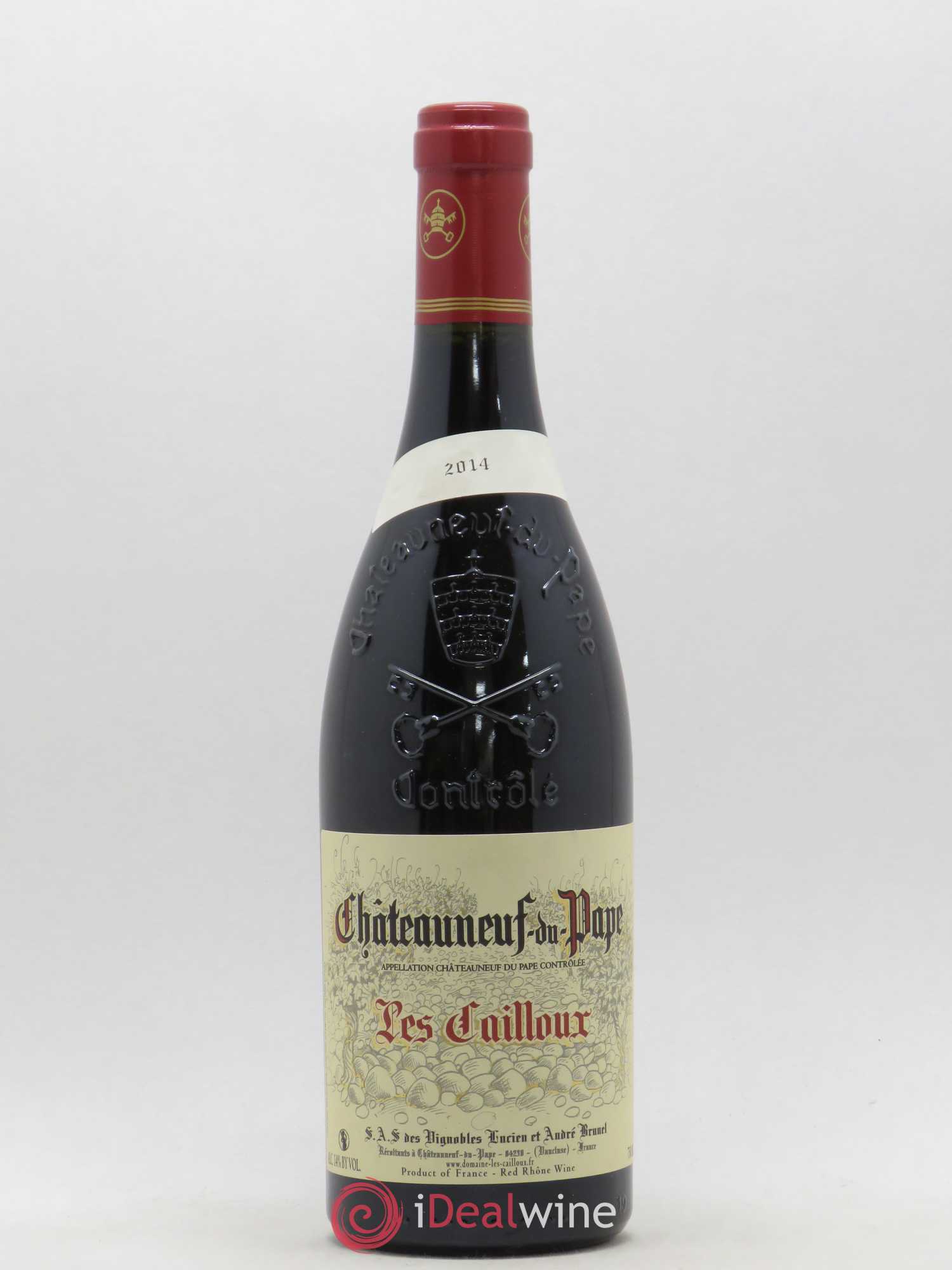 Châteauneuf-du-Pape Les Cailloux André Brunel 2014 - Lot de 1 bouteille - 0