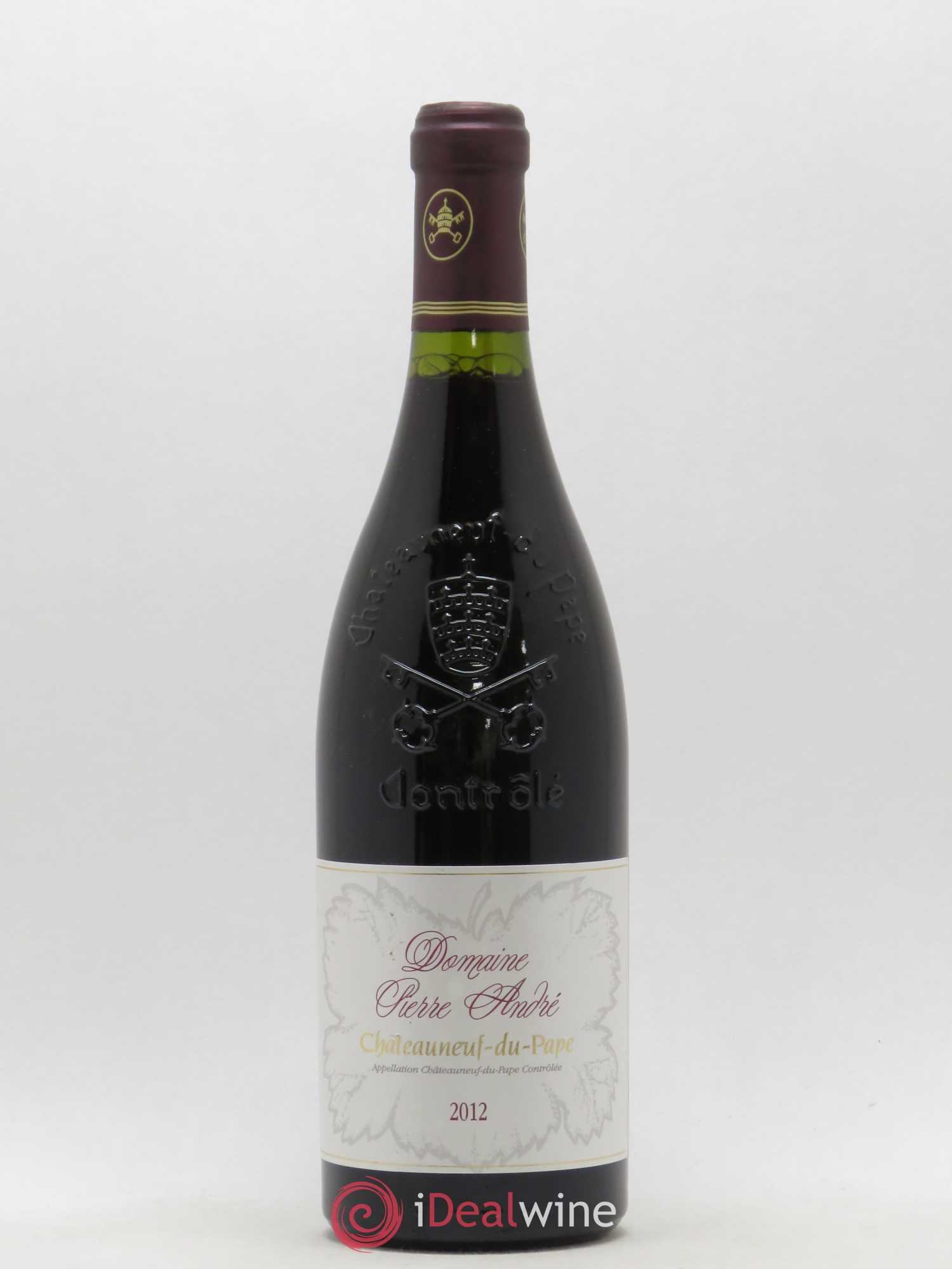 Châteauneuf-du-Pape Pierre André (Domaine) 2012 - Lot de 1 bouteille - 0