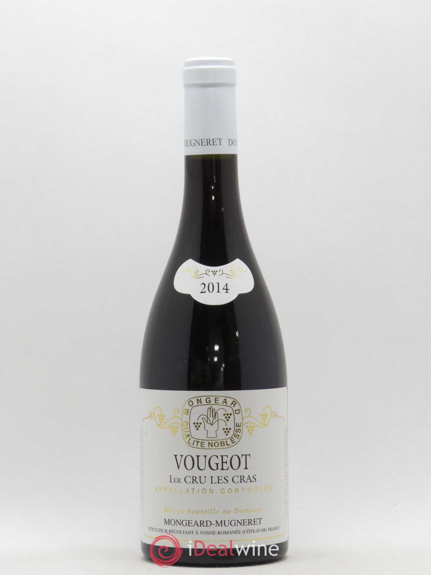 Vougeot 1er Cru Les Cras Mongeard-Mugneret (Domaine) 2014 - Lot de 1 bouteille - 0