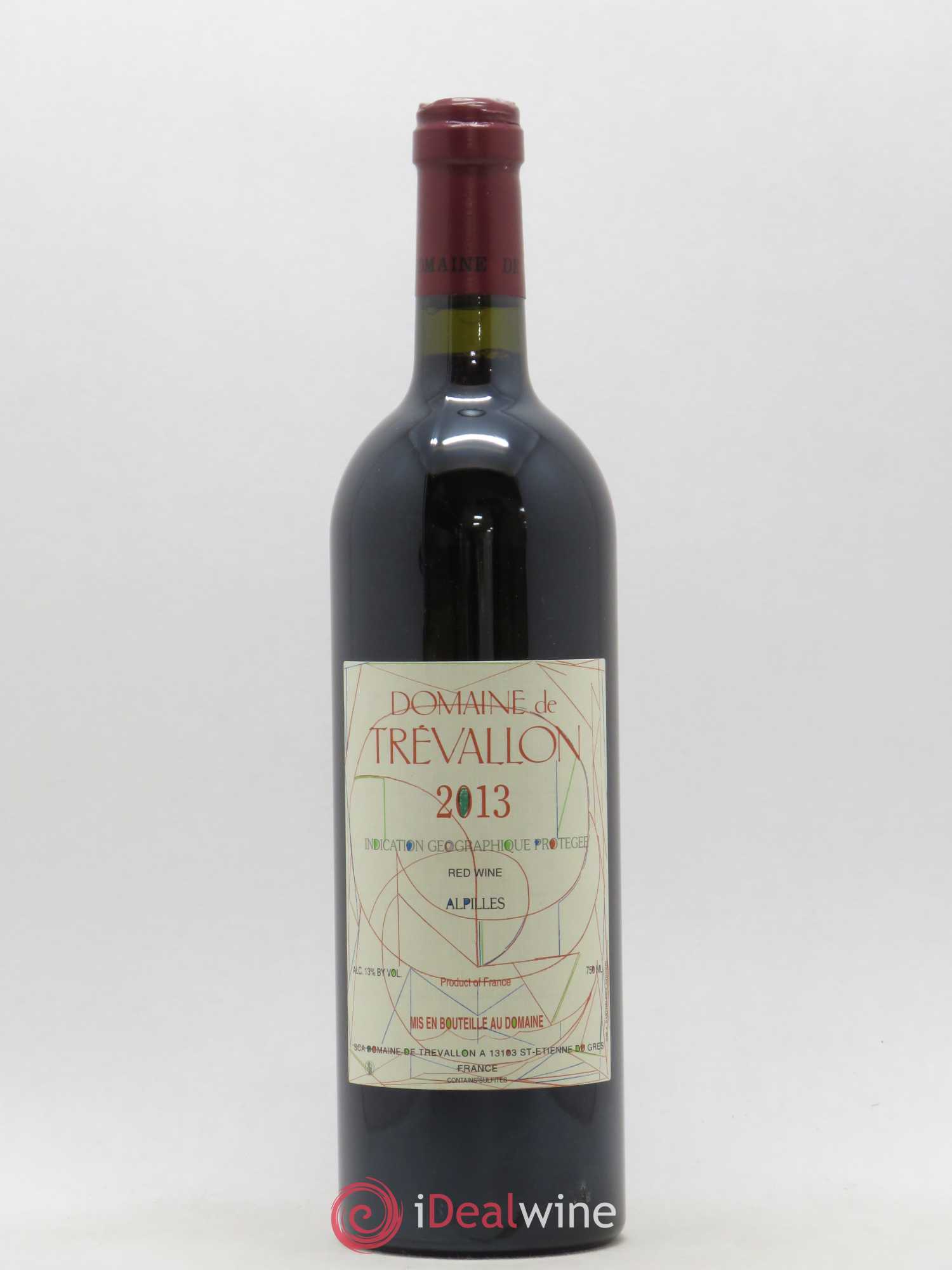 Alpilles Trévallon (Domaine de) Eloi Dürrbach 2013 - Lot de 1 bouteille - 0