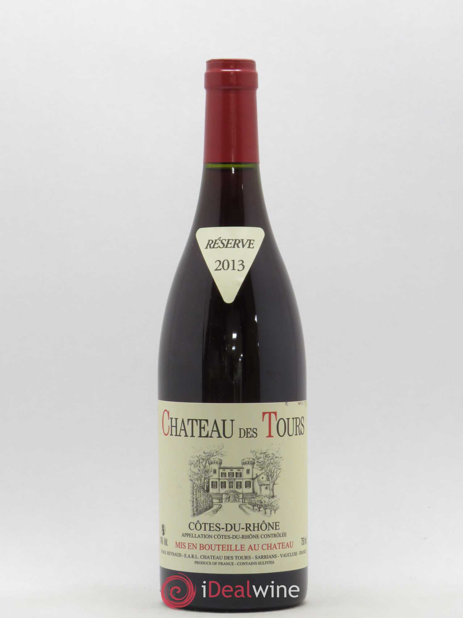 Côtes-du-Rhône Château des Tours Emmanuel Reynaud 2013 - Lot de 1 bouteille - 0