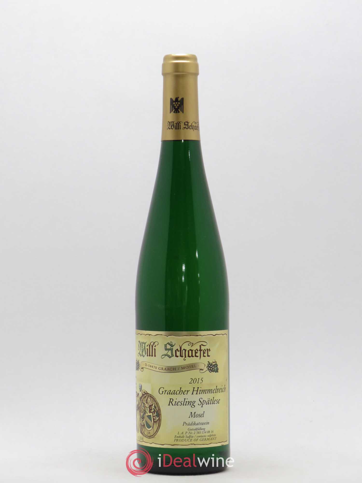 Riesling Graacher Himmelreich Spatlese Willi schaefer 2015 - Lotto di 1 bottiglia - 0