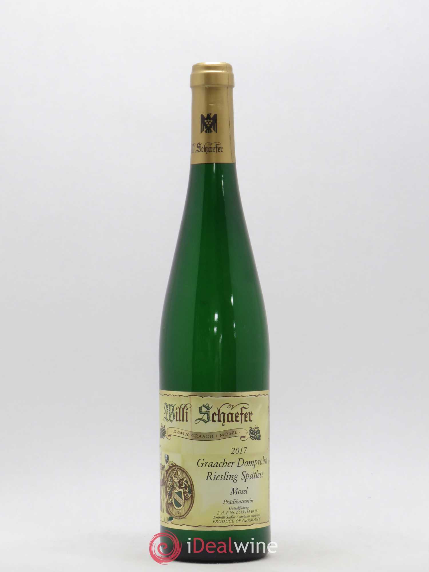 Riesling Spatlese Graacher Domprost Willi schaefer 2017 - Lotto di 1 bottiglia - 0