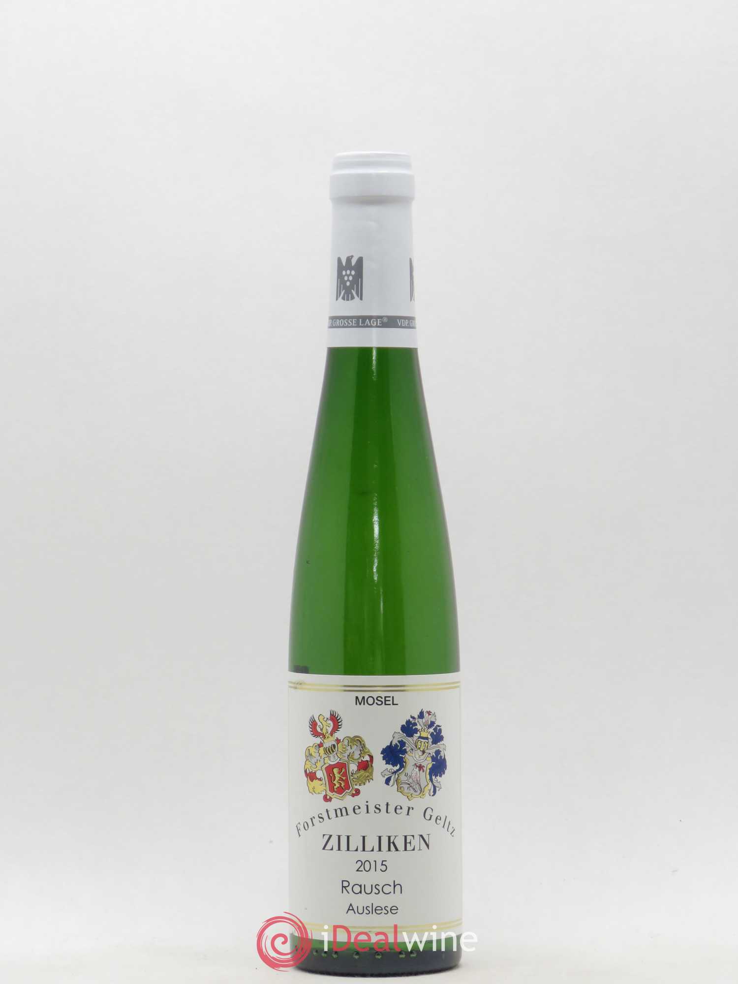 Riesling Rausch Auslese Forstmeister Geltz Zillicken 2015 - Posten von 1 Demi-Flasche - 0