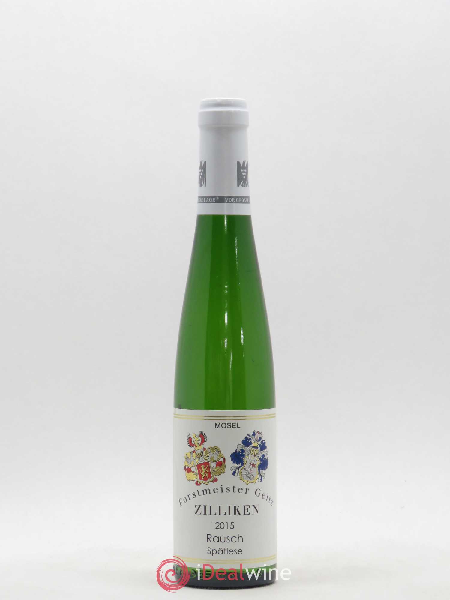 Riesling Rausch Spatlese Grosse Lage Forstmeister Geltz Zilliken 2015 - Posten von 1 Demi-Flasche - 0