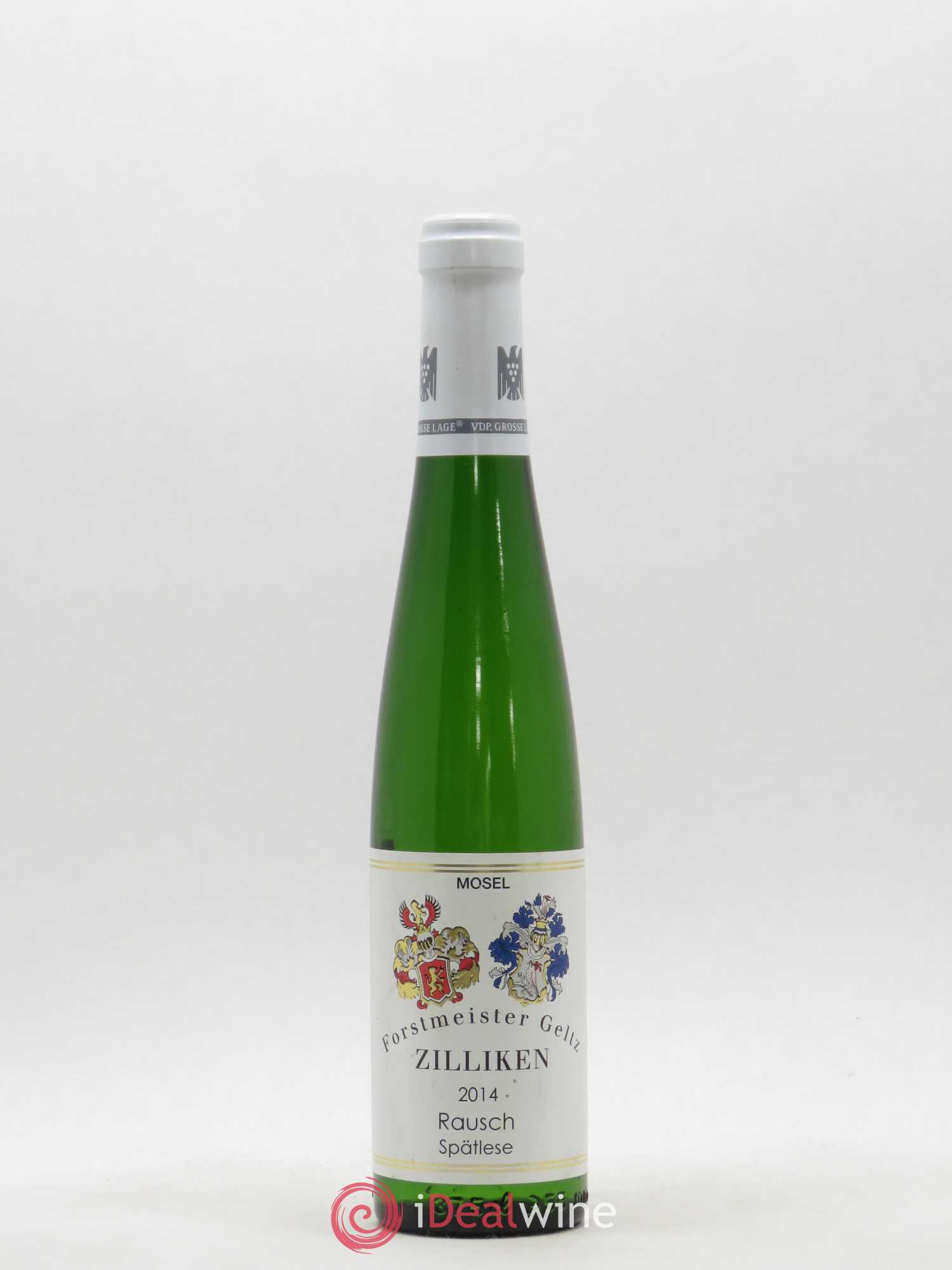 Riesling Rausch Spatlese Grosse Lage Forstmeister Geltz Zilliken (sans prix de réserve) 2014 - Posten von 1 Demi-Flasche - 0
