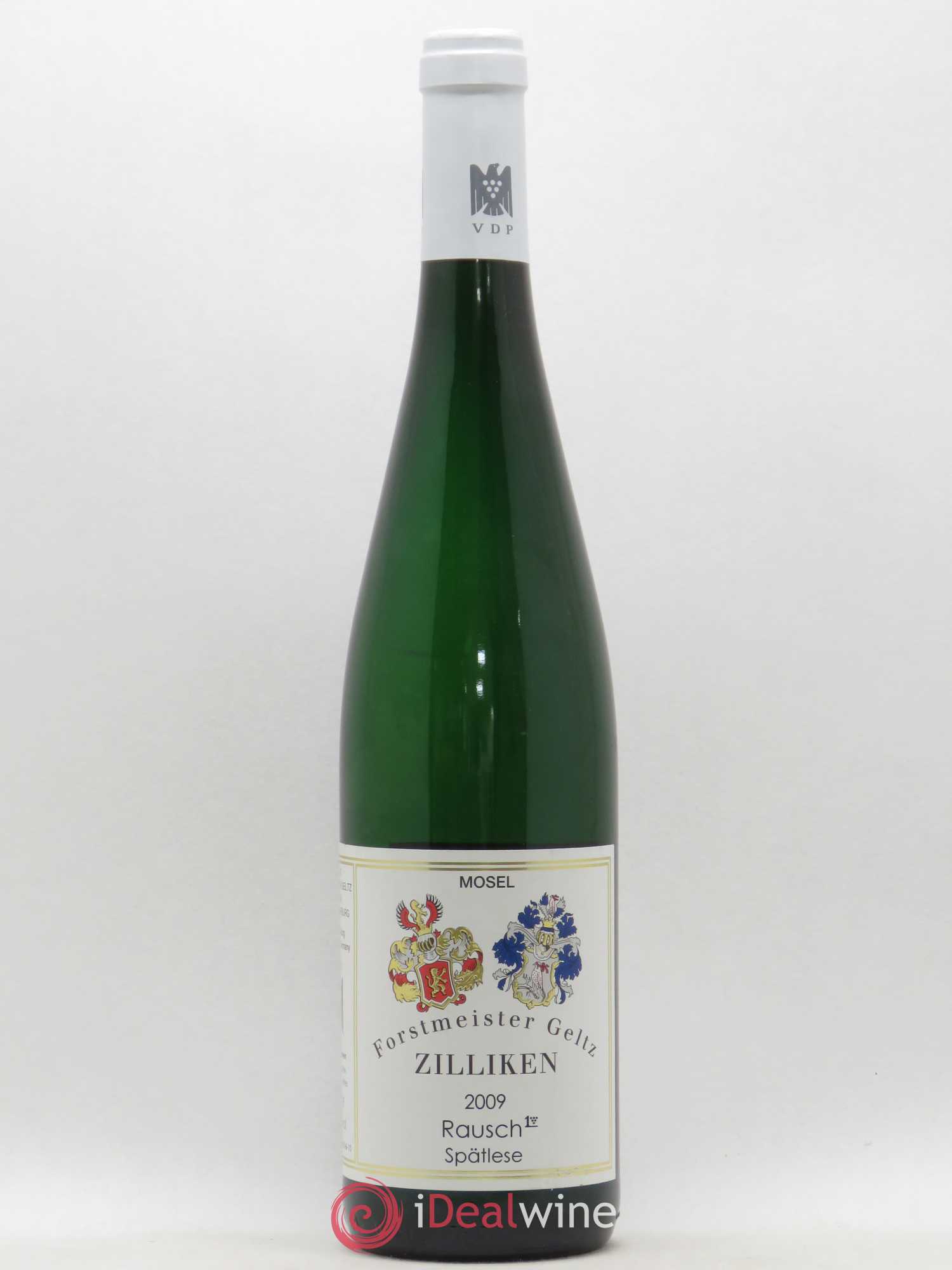 Riesling Rausch Spatlese Erste Lage Forstmeister Geltz Zilliken 2009 - Posten von 1 Flasche - 0