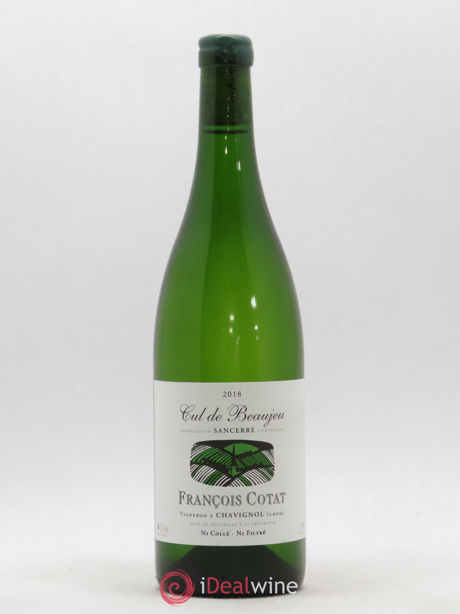 Sancerre Les Culs de Beaujeu François Cotat 2018 - Lot de 1 bouteille - 0