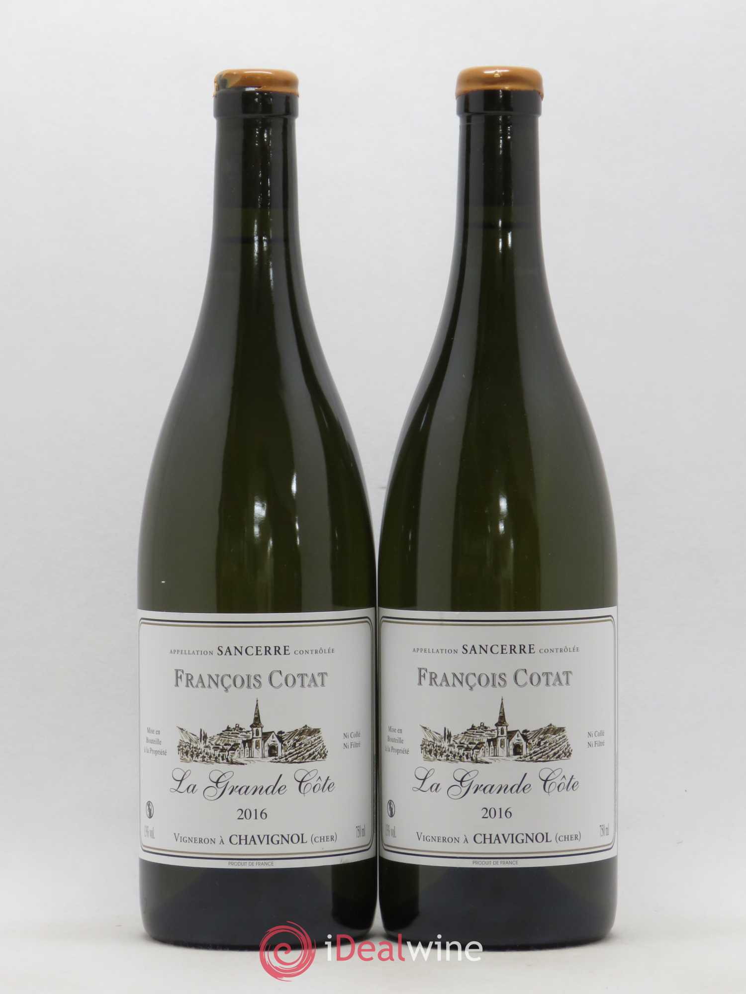 Sancerre La Grande Côte François Cotat 2016 - Lot de 2 bouteilles - 0