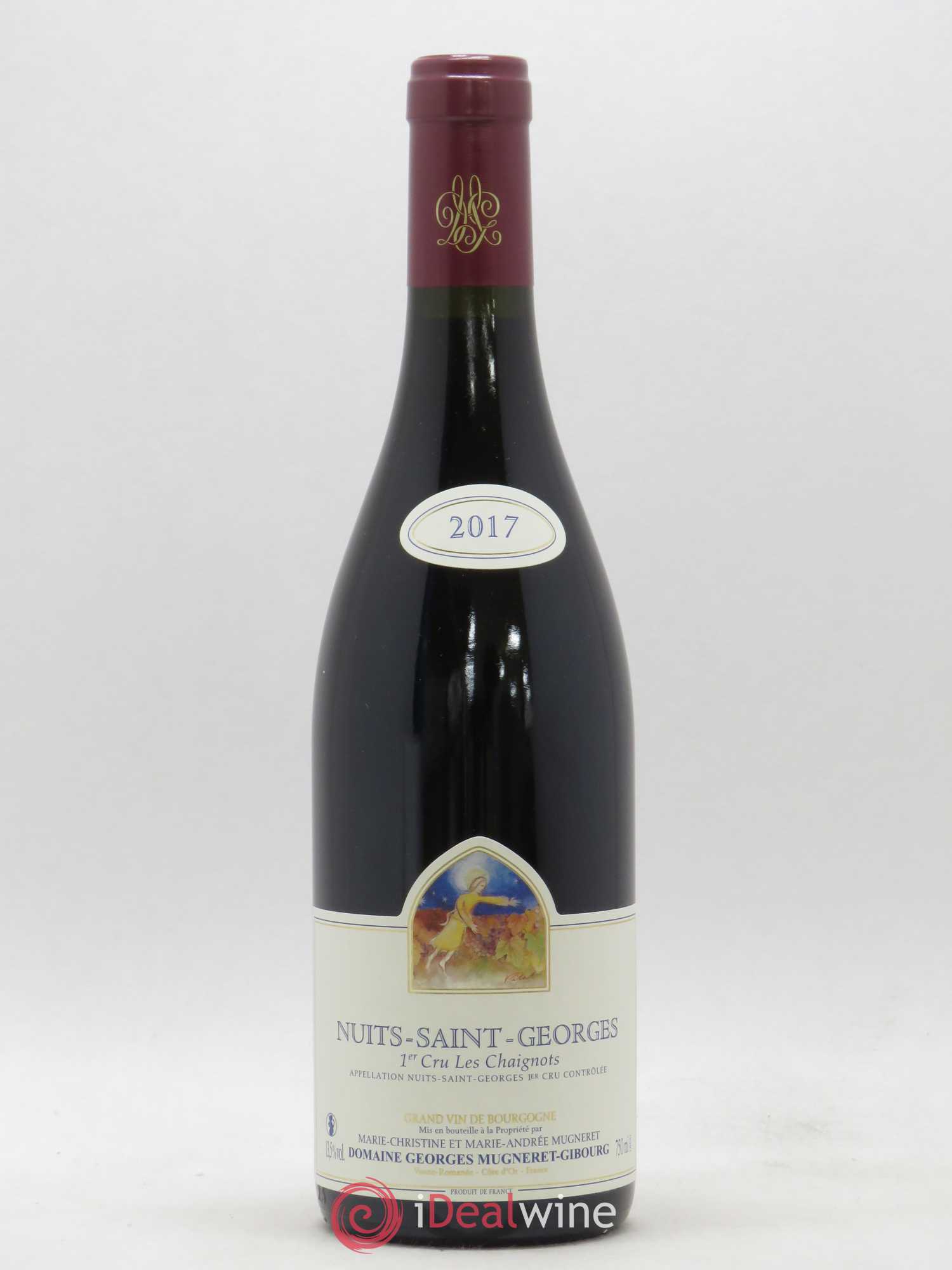 Nuits-Saint-Georges 1er Cru Les Chaignots Georges Mugneret (Domaine) 2017 - Lot de 1 bouteille - 0