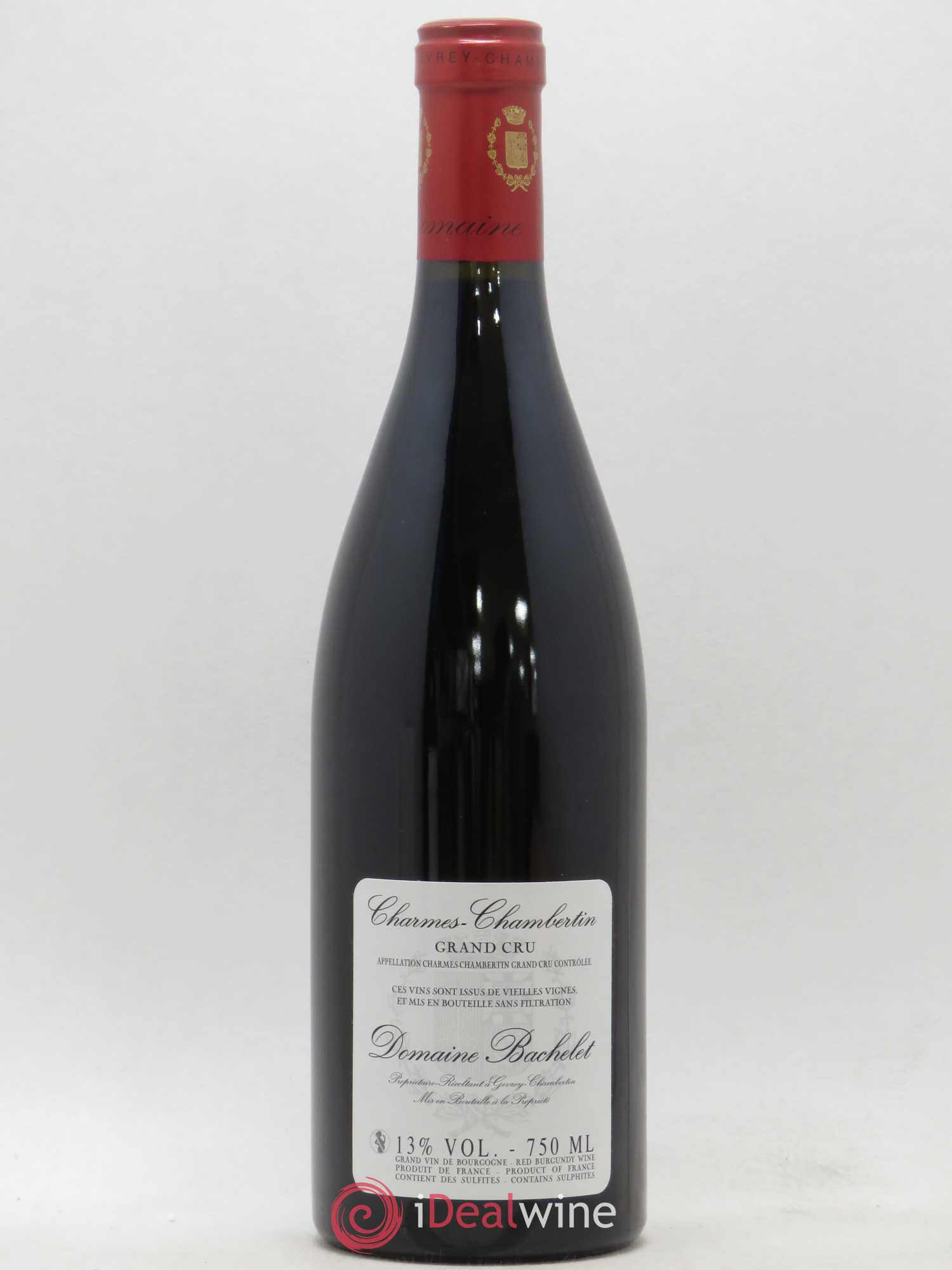 Charmes-Chambertin Grand Cru Vieilles Vignes Denis Bachelet (Domaine) 2017 - Lot de 1 bouteille - 1