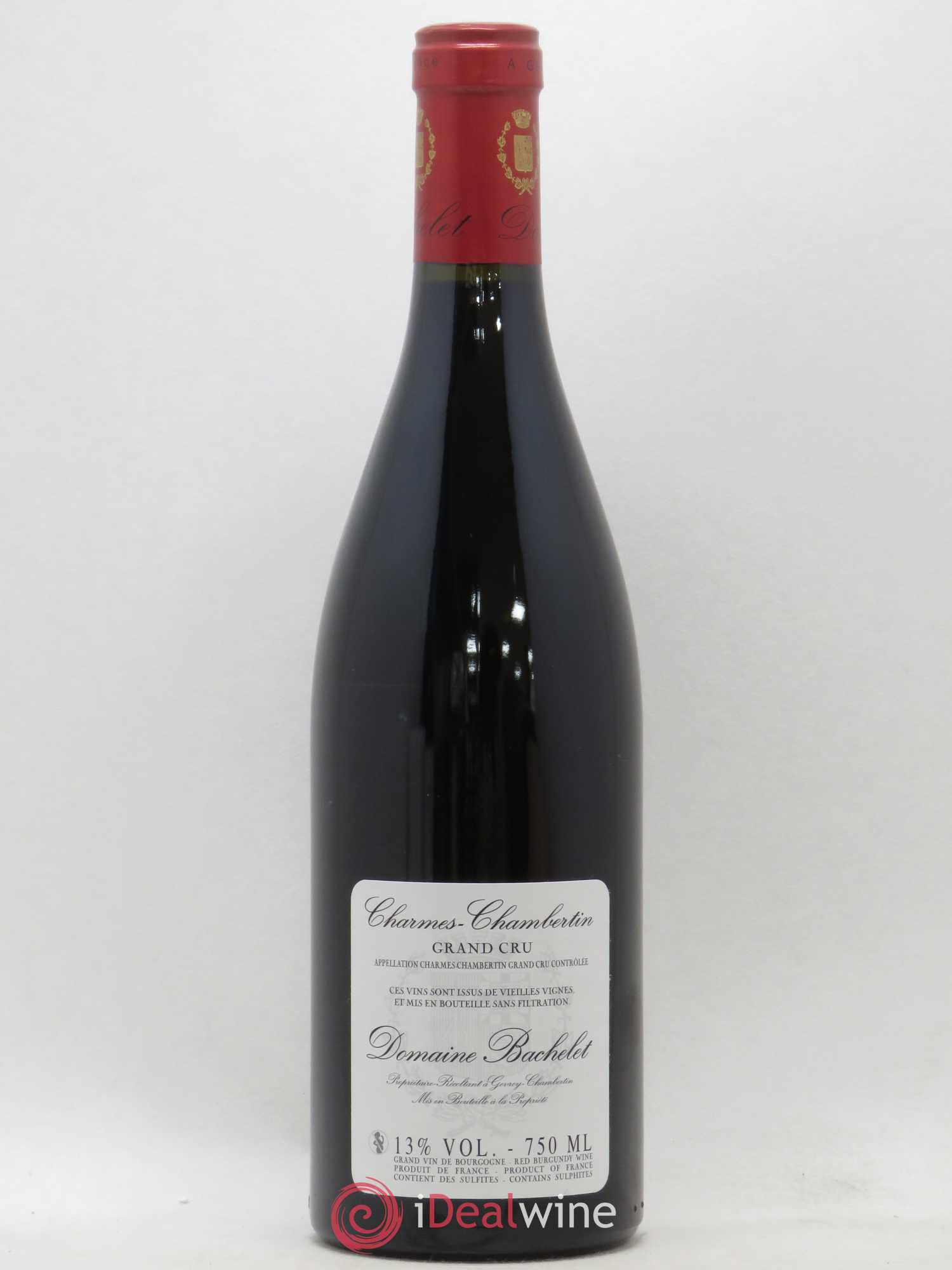 Charmes-Chambertin Grand Cru Vieilles Vignes Denis Bachelet (Domaine) 2017 - Lot de 1 bouteille - 1
