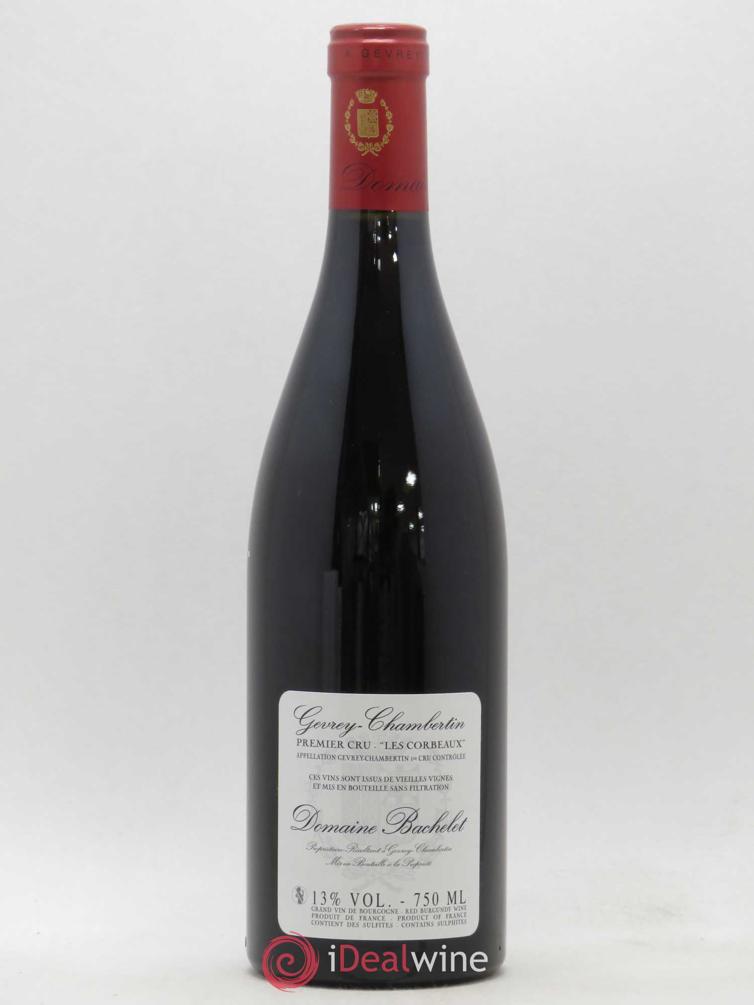 Gevrey-Chambertin 1er Cru Les Corbeaux Vieilles Vignes Denis Bachelet (Domaine) 2017 - Lot de 1 bouteille - 1