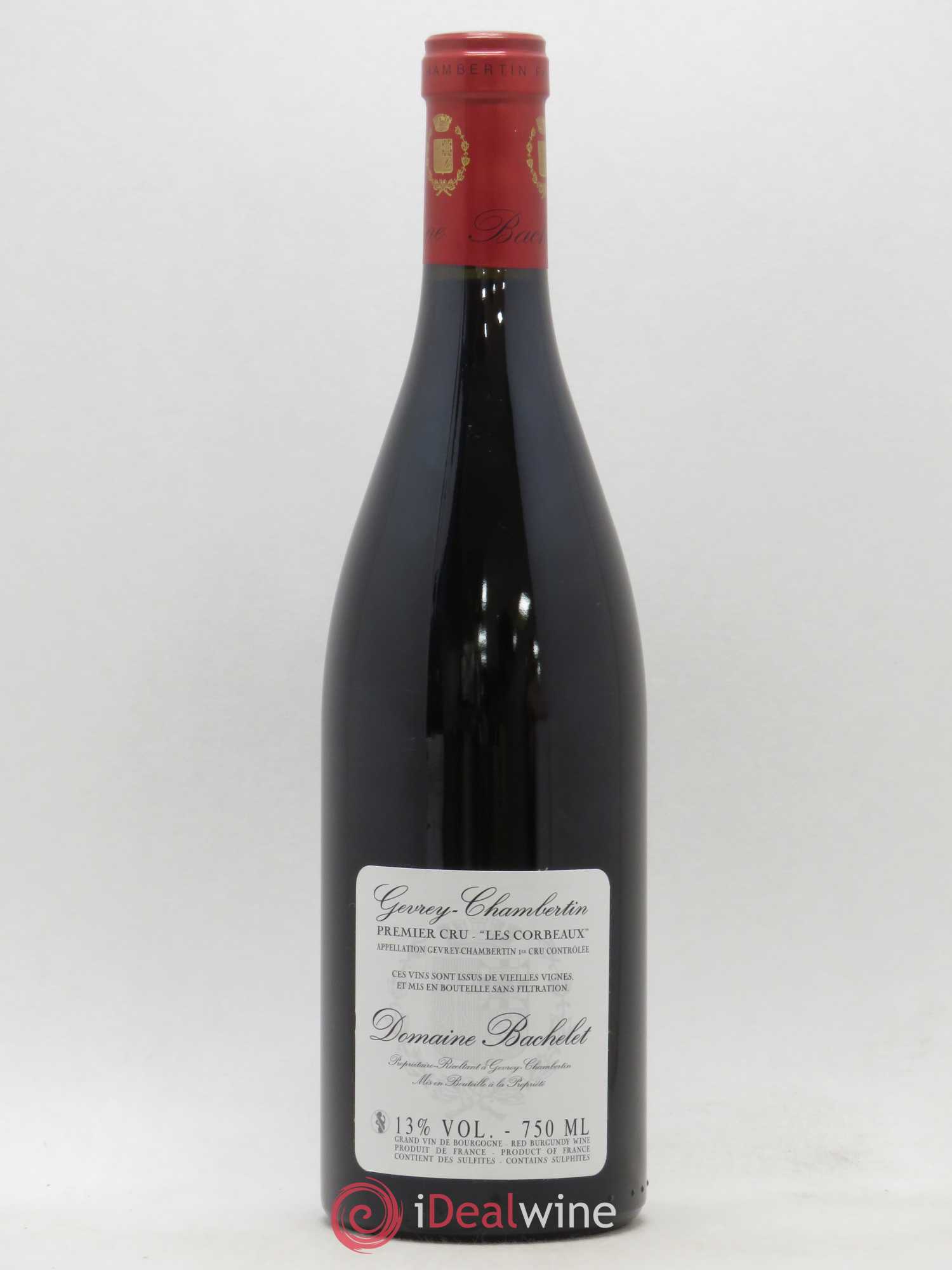 Gevrey-Chambertin 1er Cru Les Corbeaux Vieilles Vignes Denis Bachelet (Domaine) 2017 - Lot de 1 bouteille - 1