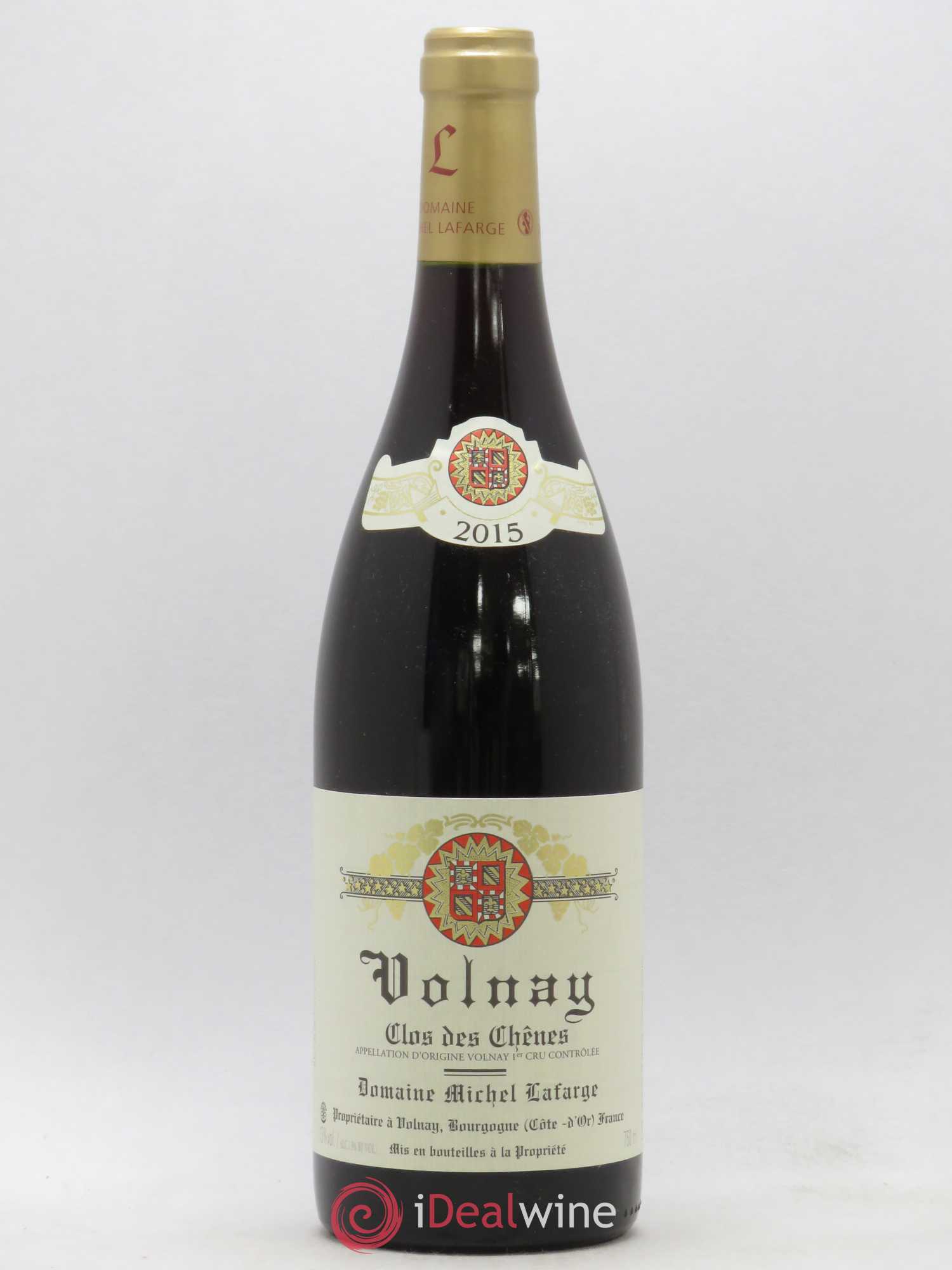 Volnay 1er Cru Clos des Chênes Lafarge (Domaine) 2015 - Lot de 1 bouteille - 0