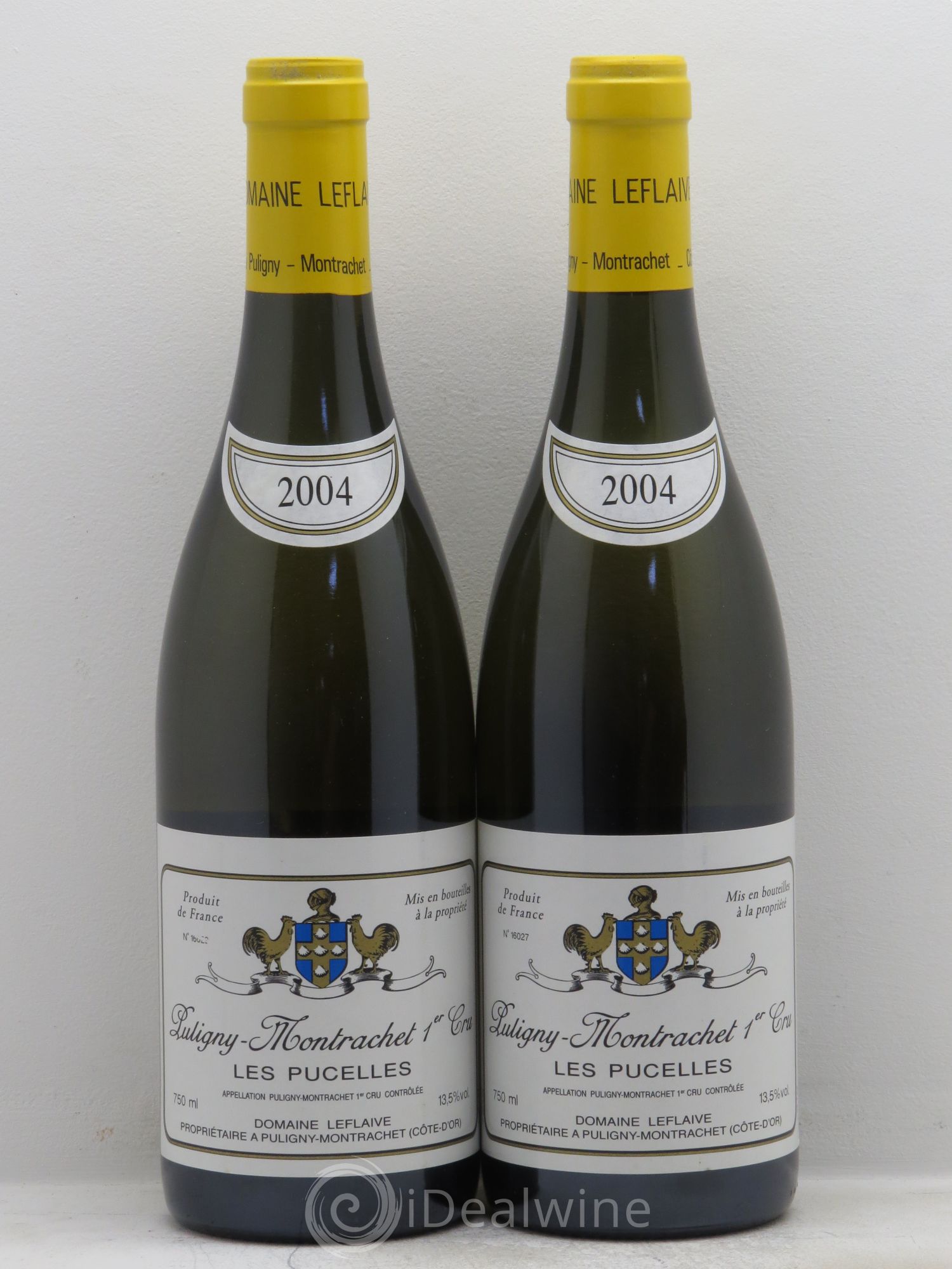 Puligny-Montrachet 1er Cru Les Pucelles Leflaive (Domaine) 2004 - Lot de 2 bouteilles - 0