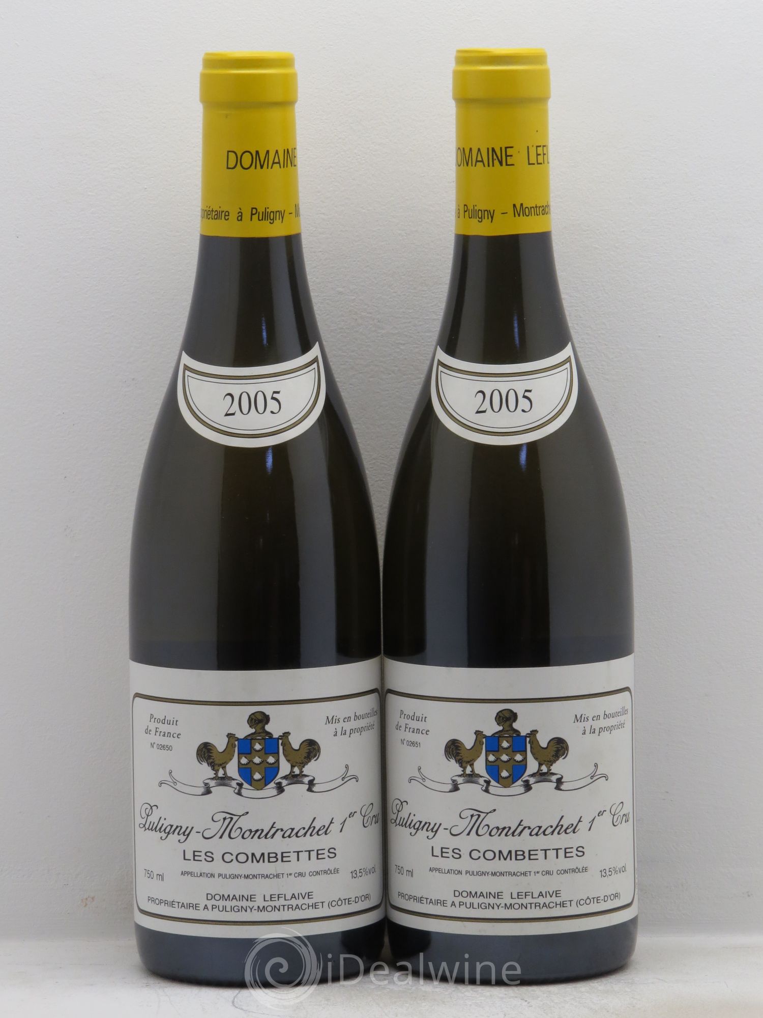 Puligny-Montrachet 1er Cru Les Combettes Leflaive (Domaine) 2005 - Lot de 2 bouteilles - 0