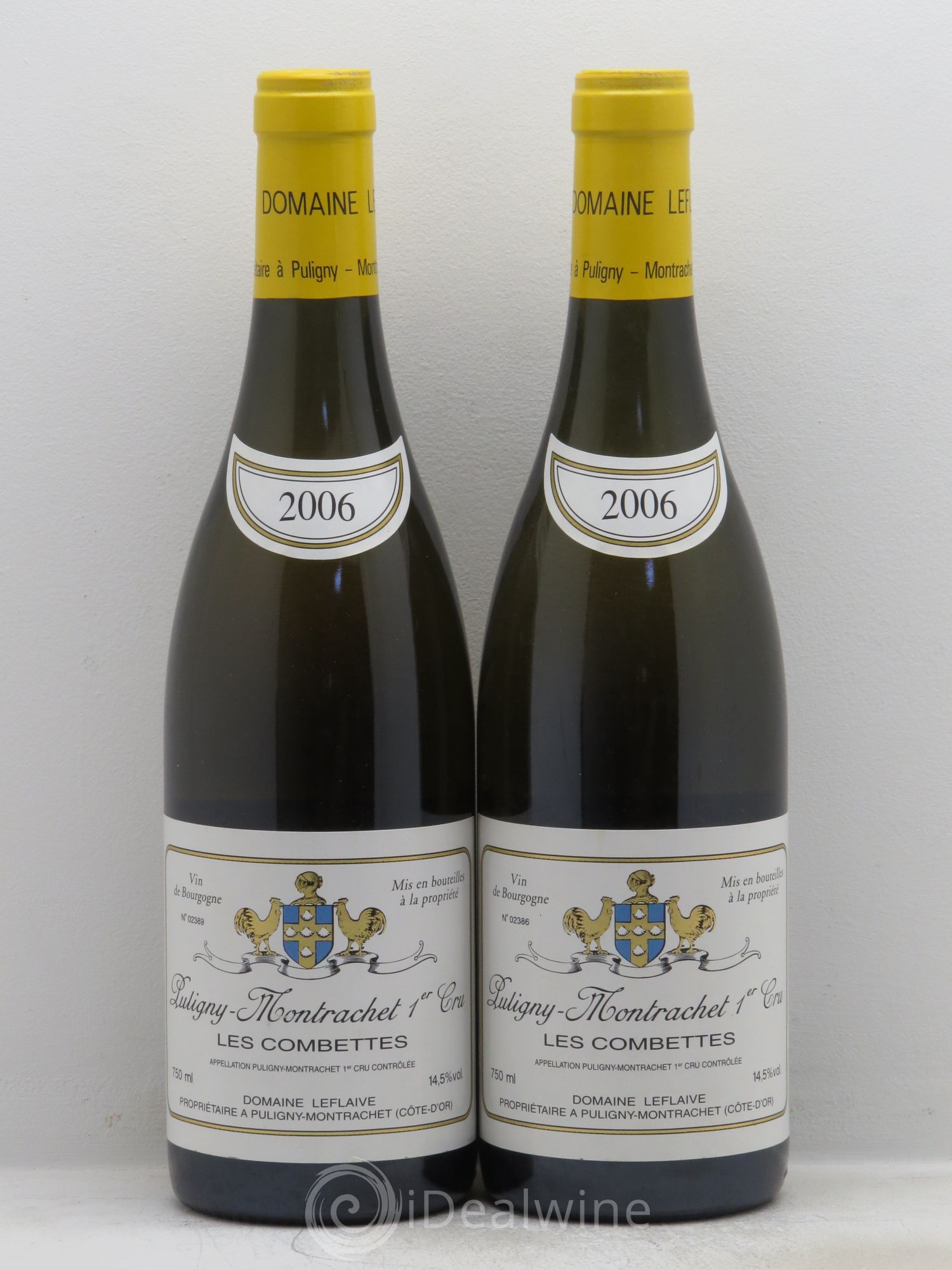 Puligny-Montrachet 1er Cru Les Combettes Leflaive (Domaine) 2006 - Lot de 2 bouteilles - 0
