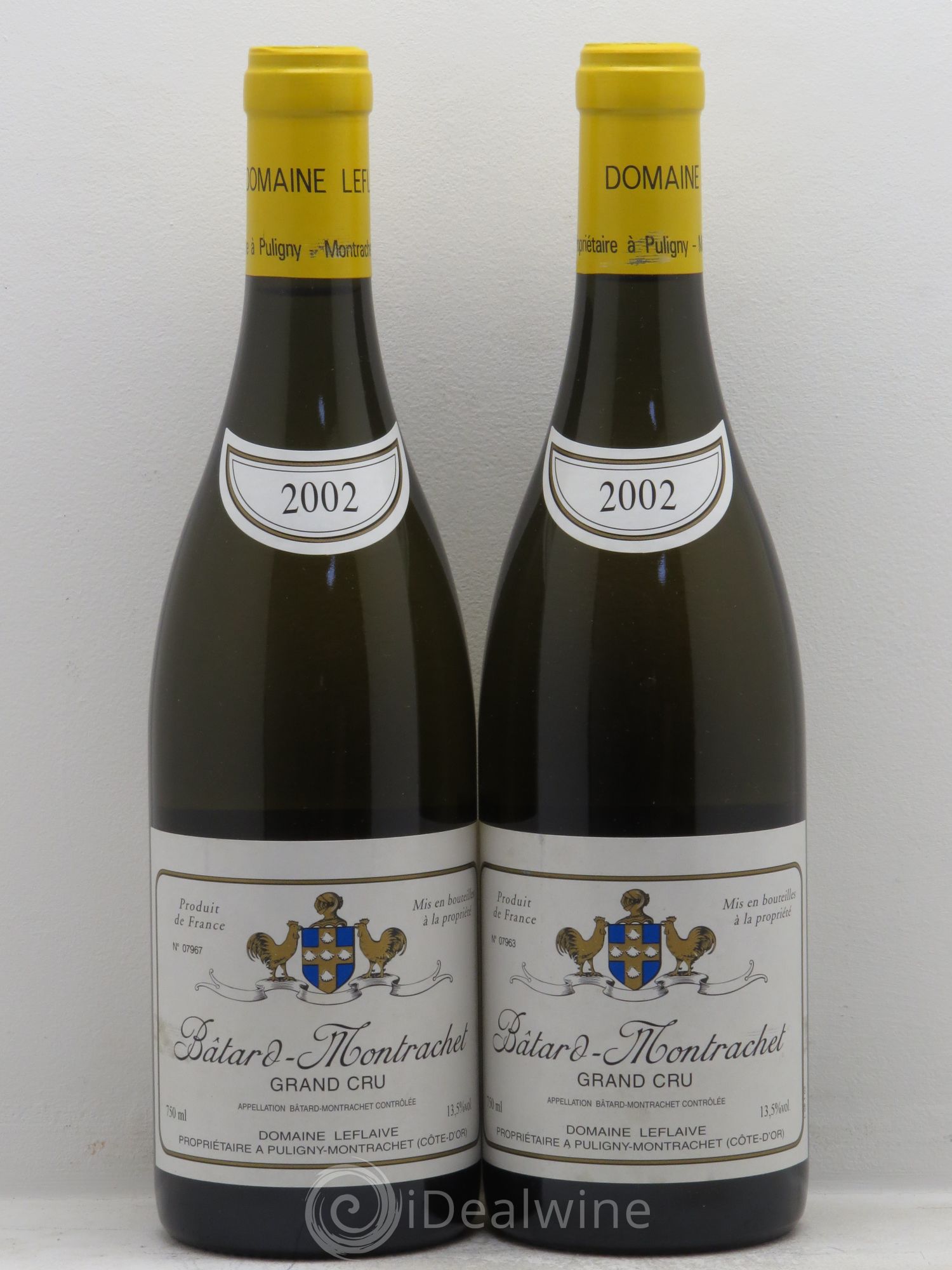 Bâtard-Montrachet Grand Cru Leflaive (Domaine) 2002 - Lot de 2 bouteilles - 0