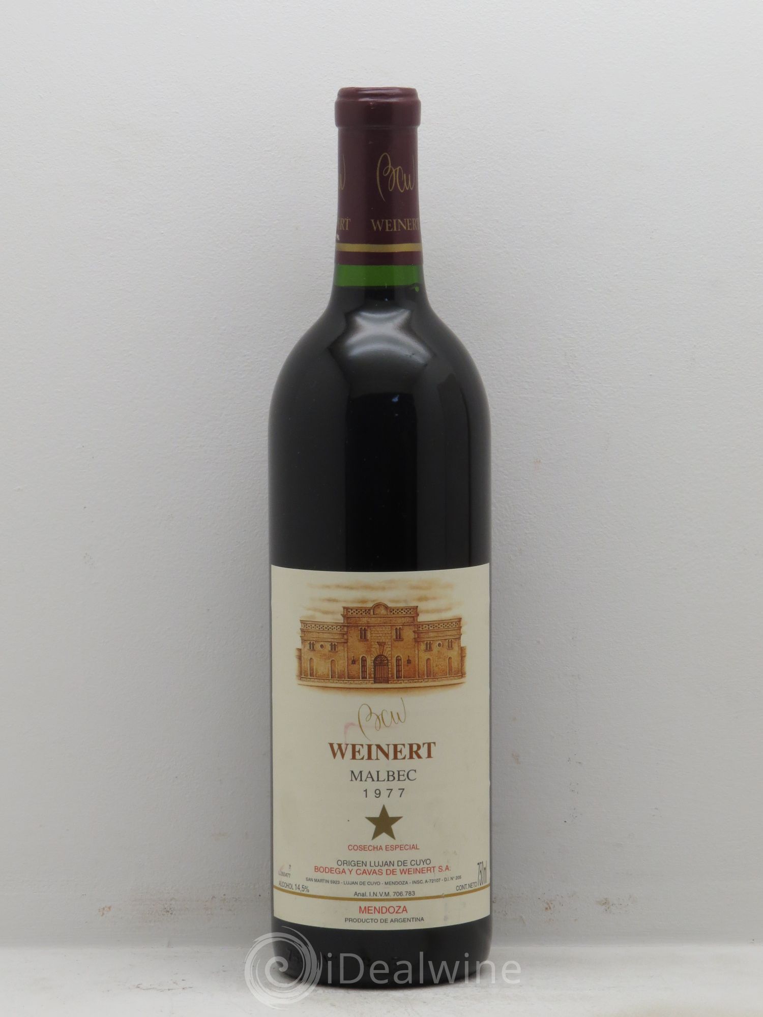 Mendoza Malbec Weinert Mendoza 1977 - Posten von 1 Flasche - 0