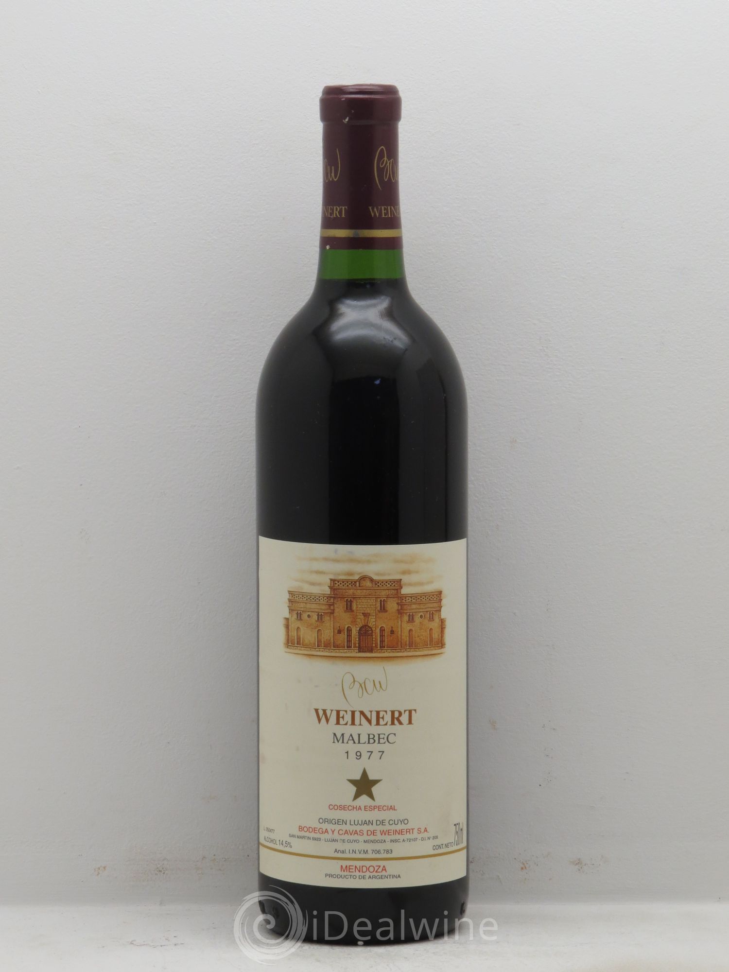 Mendoza Malbec Weinert Mendoza 1977 - Posten von 1 Flasche - 0