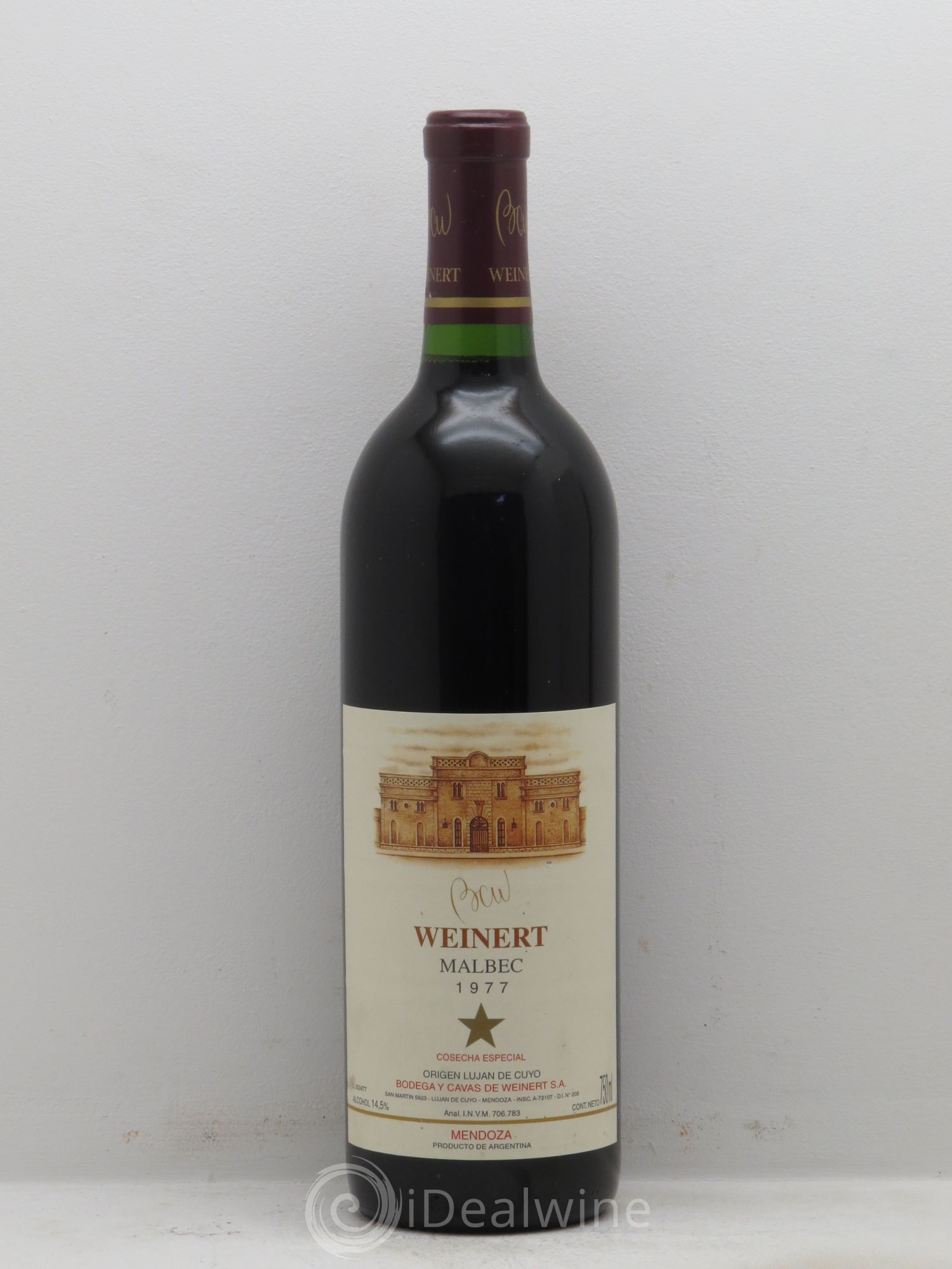 Mendoza Malbec Weinert Mendoza 1977 - Posten von 1 Flasche - 0