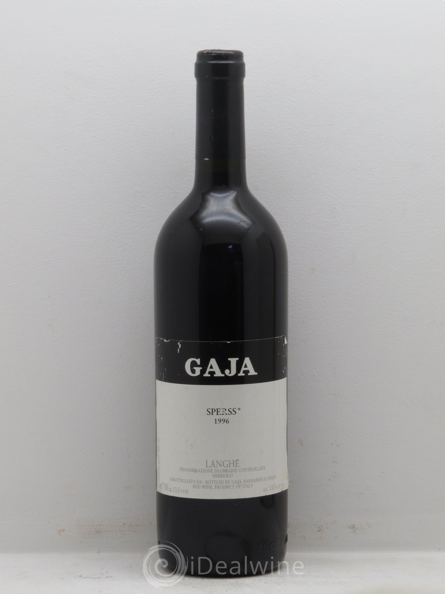 Langhe Sperss Angelo Gaja 1996 - Lot de 1 bouteille - 0