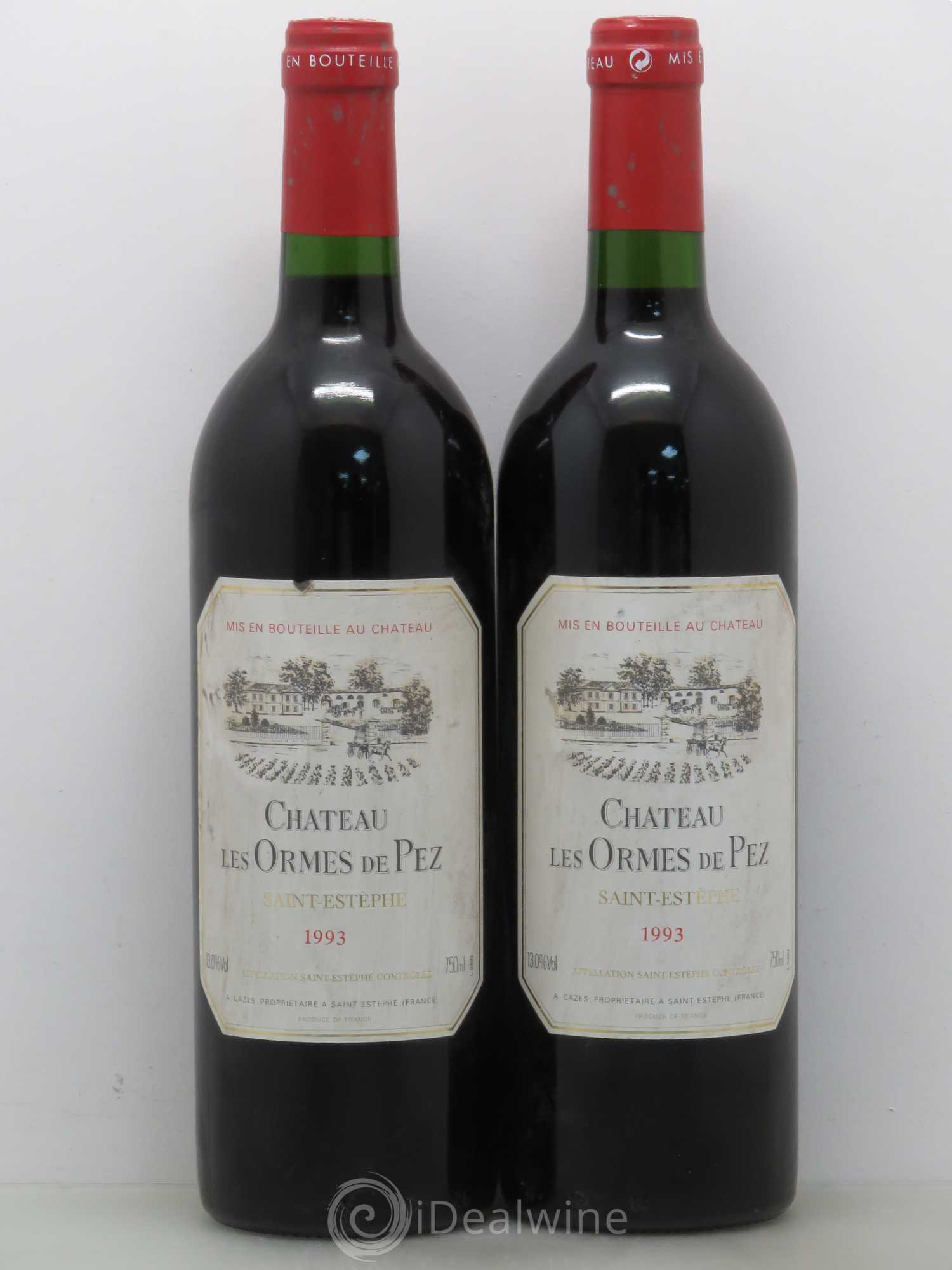 Chateau Les Ormes de Pez 1993 赤ワイン 木箱入り
